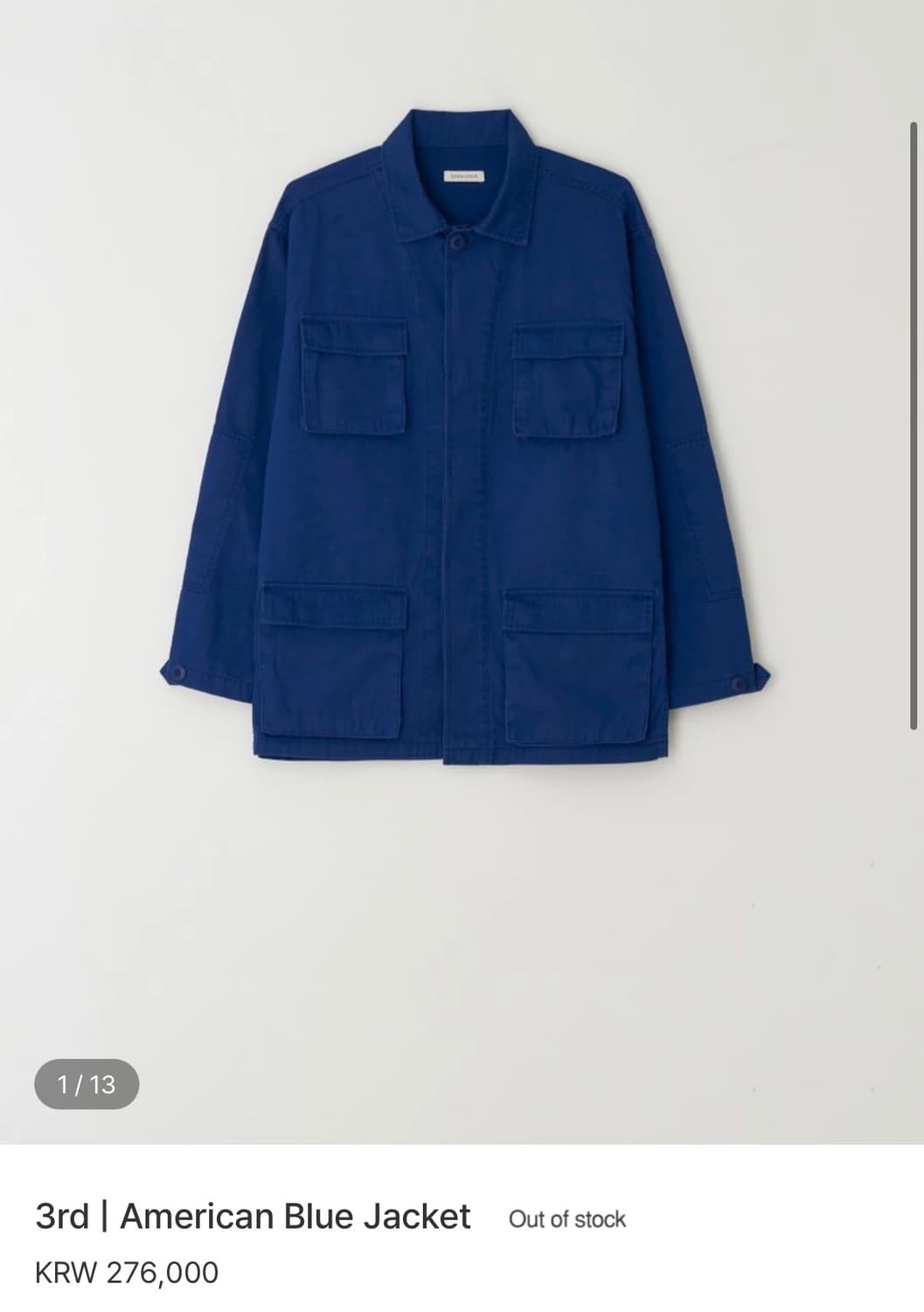 Cadalogue American Blue Jacket 상품이미지1