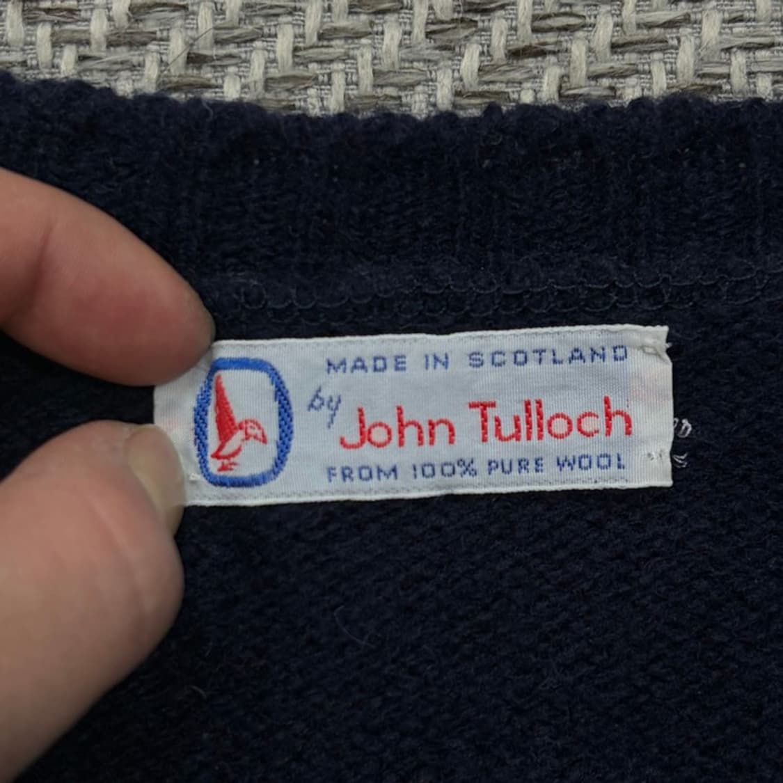 존툴록 페어아일패턴 울 니트 v1983 상품이미지5