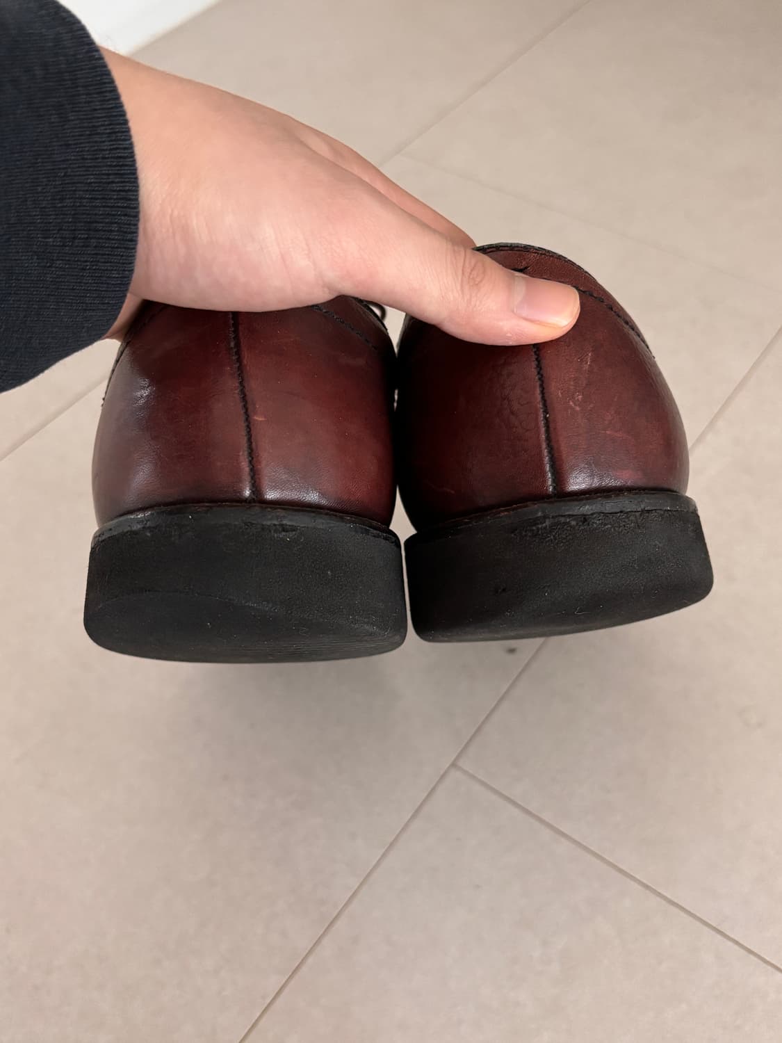 알든 빈티지 308 더비 슈즈 / US10 (280) / 다크 브라운 상품이미지7