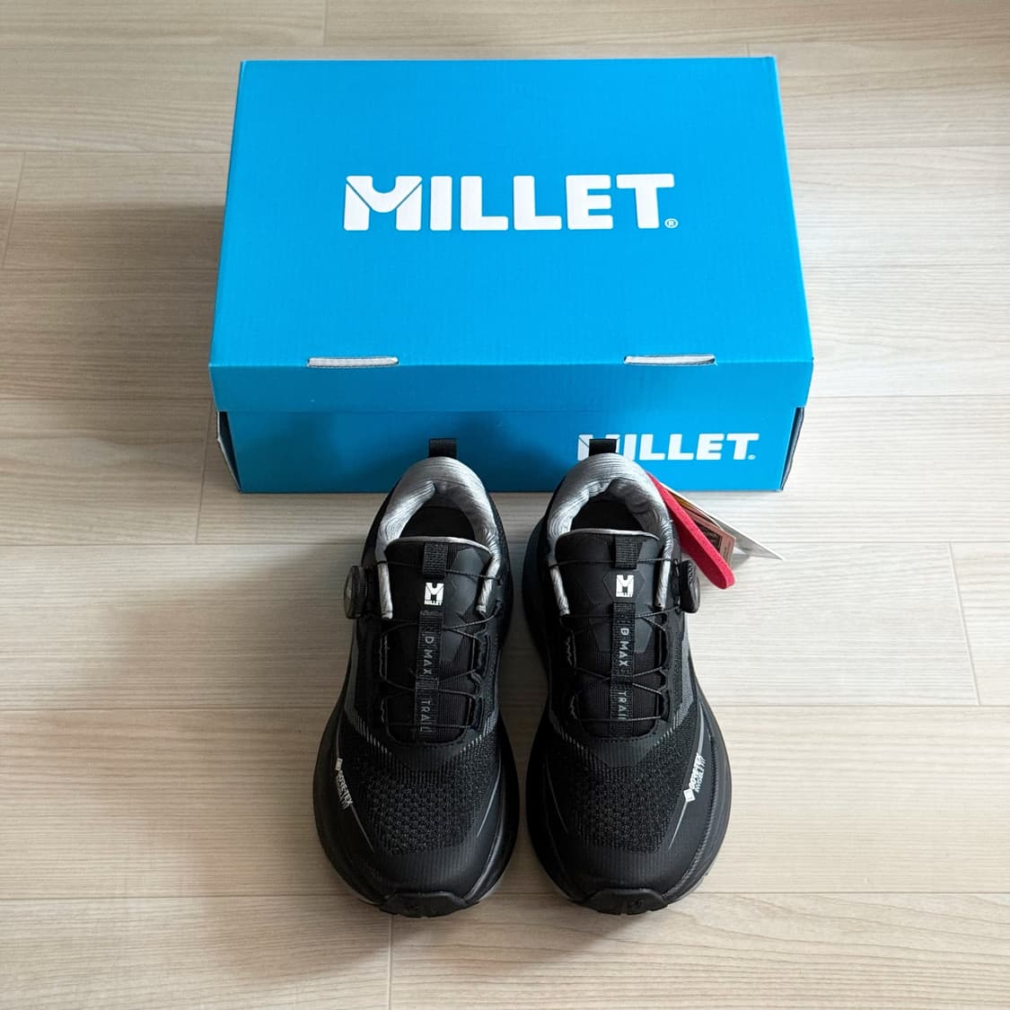 (새상품) 밀레 디맥스 MT-203 GTX 등산화 235 블랙 상품이미지1
