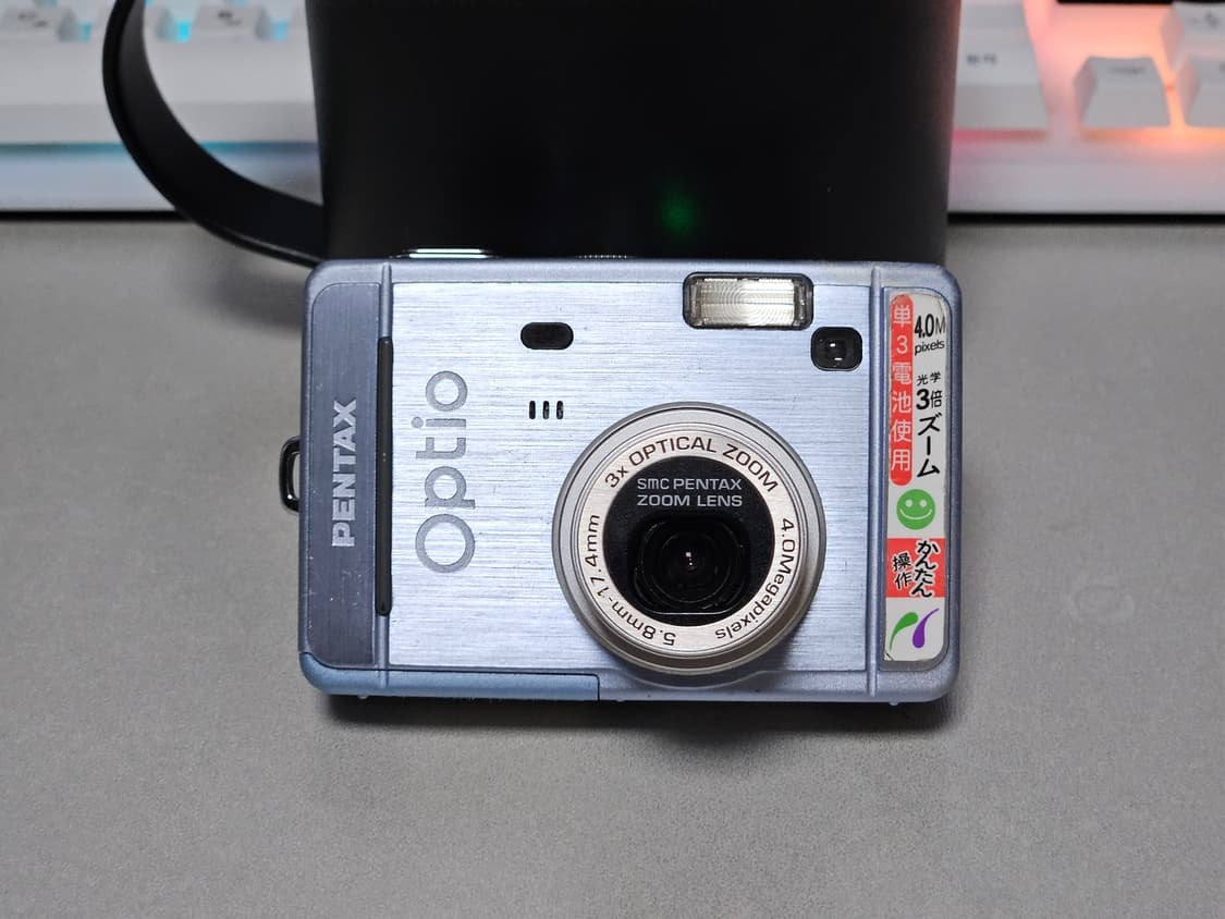 펜탁스 옵티오 s40 키키 디카 스카이블루 상품이미지1