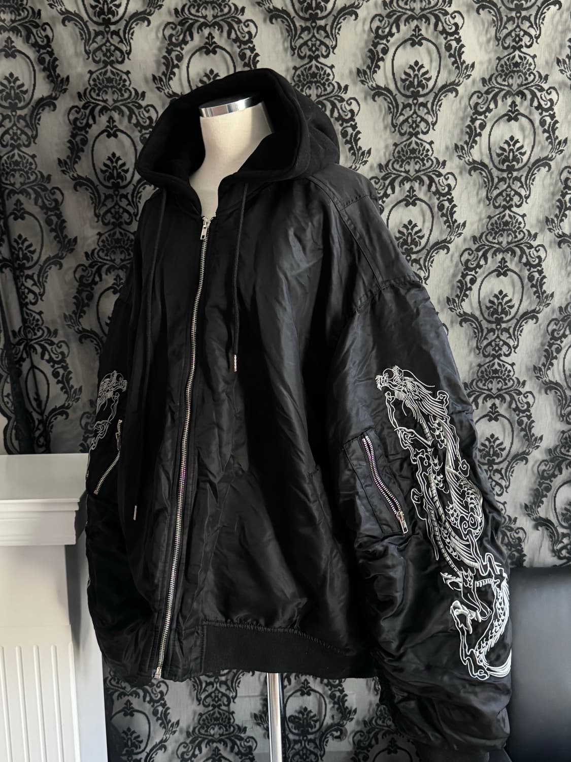 tm3 은룡자수 곤룡포 항공점퍼 스카잔 XL 상품이미지6