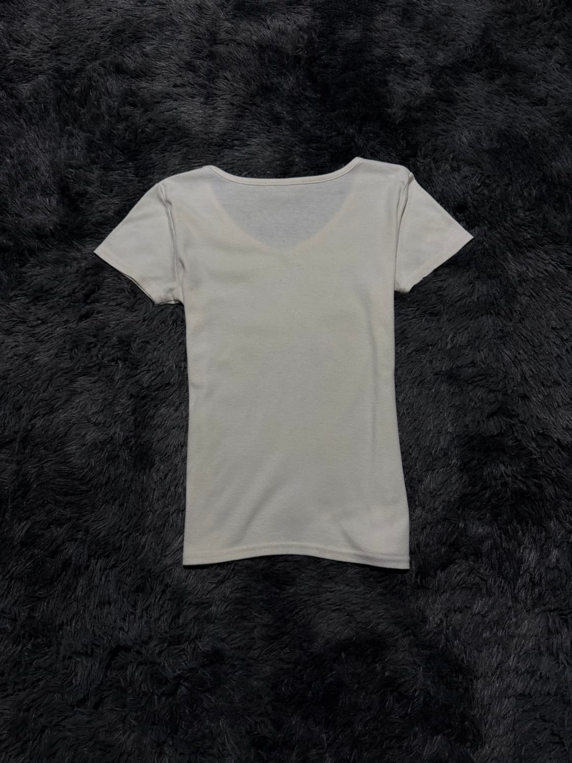 해골 장미 레터링 프린팅 y2k 반팔 상품이미지5