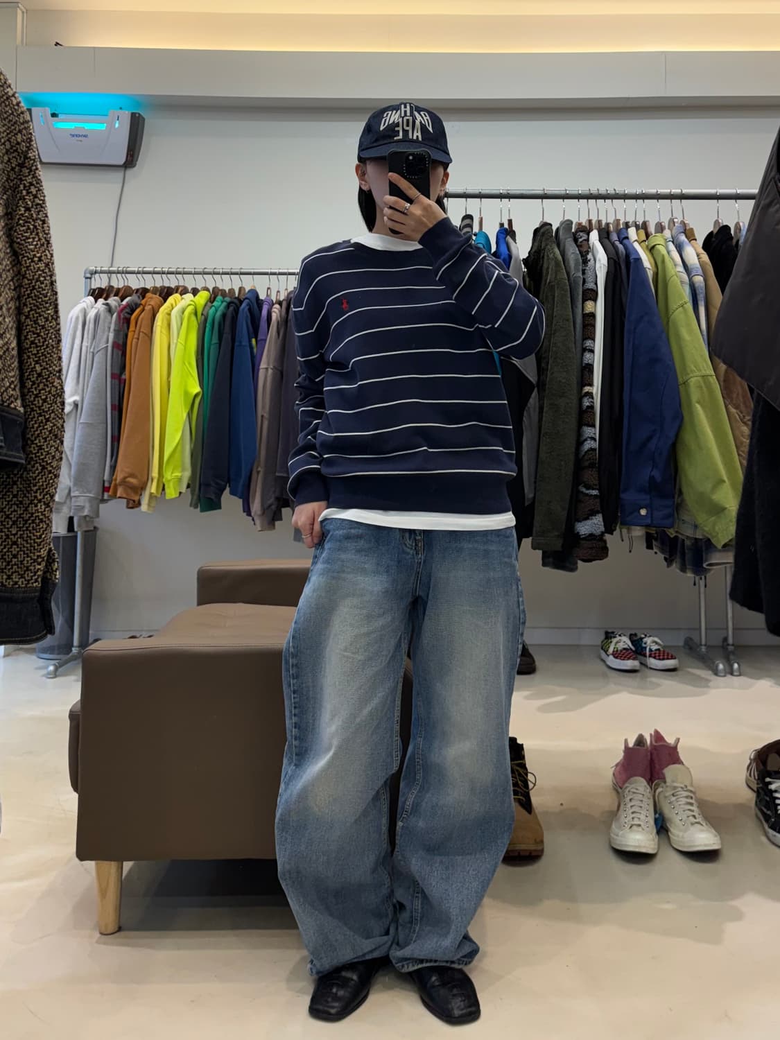 폴로 랄프로렌 피마코튼 스트라이프 니트 상품이미지5