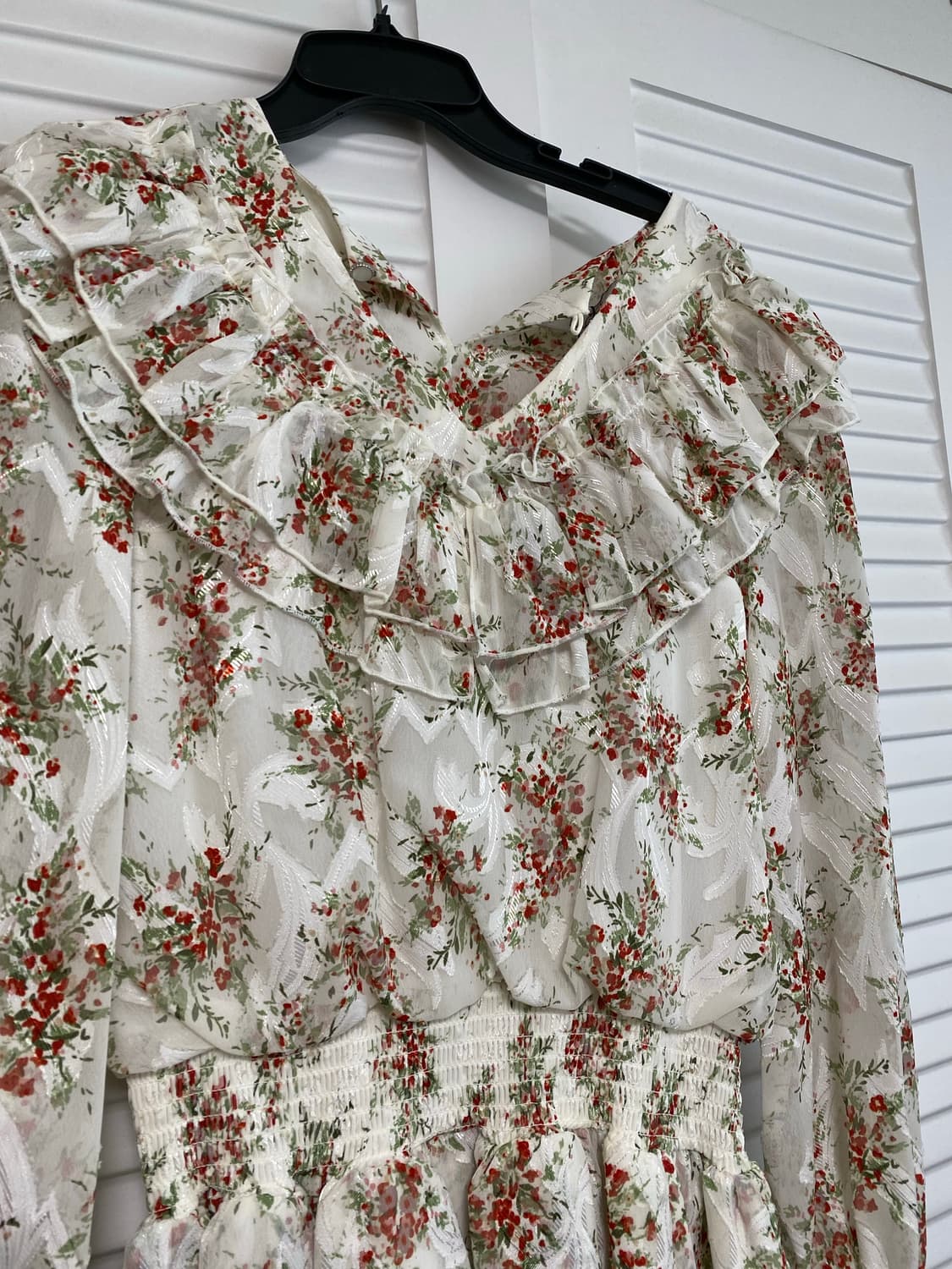 에고이스트 플라워 원피스 시스루 레이스 상품이미지2