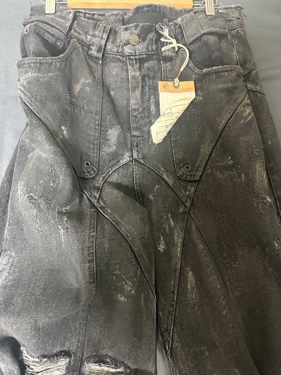 노페이스 스튜디오 데님 black artisanal dune denim 상품이미지2