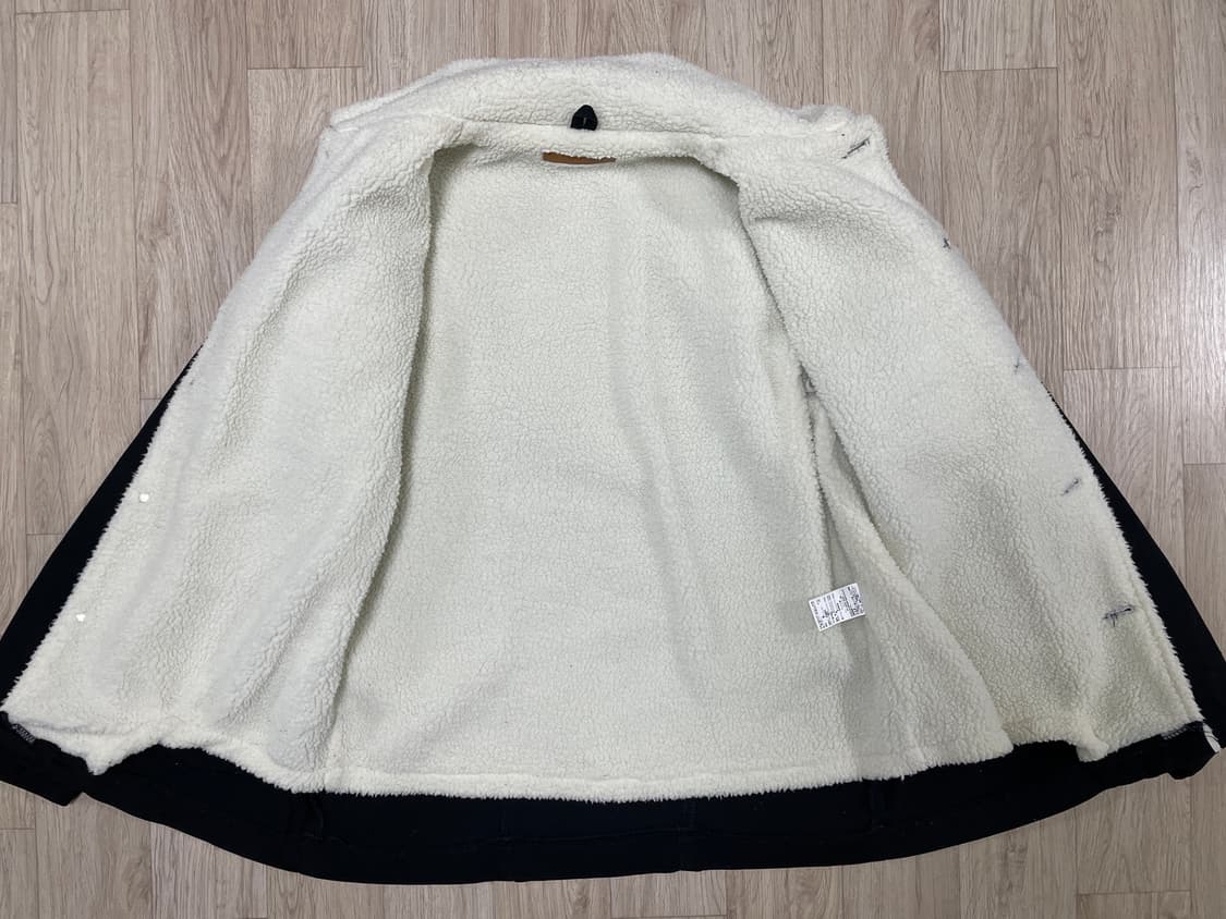 100) 랭글러 재팬 블랙코튼 양털자켓(RRL&LVC&폴로) 상품이미지4