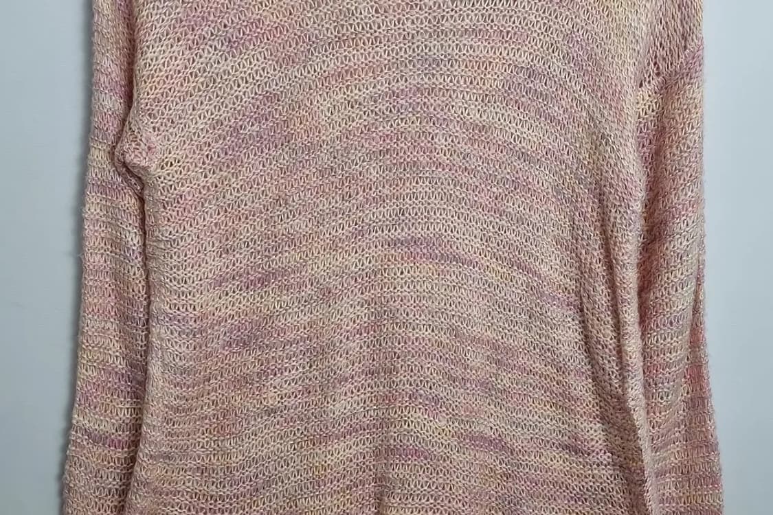 amy ♥ fam 라이트 핑크 롱니트  상품이미지4