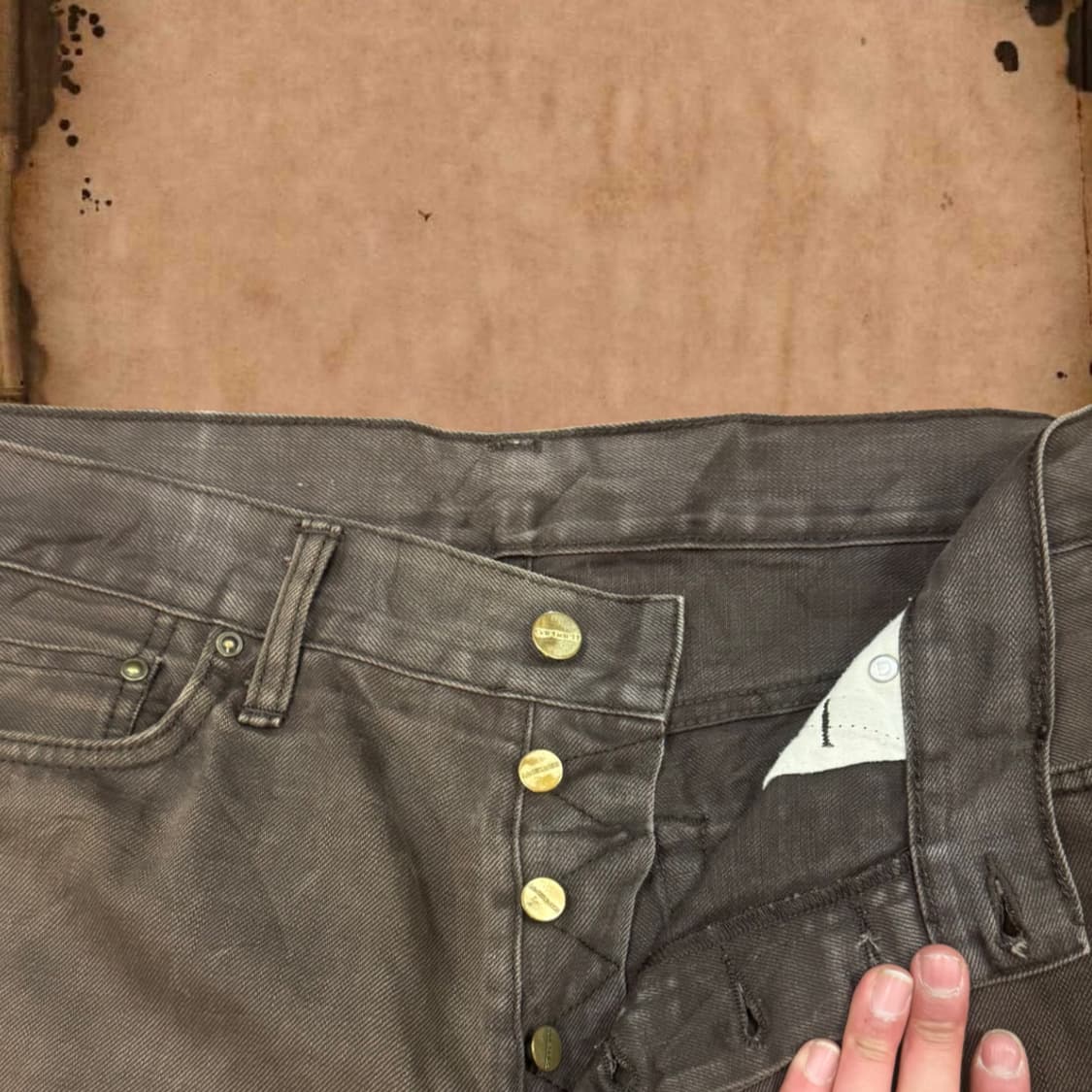 칼하트 브라운 워크팬츠 상품이미지3