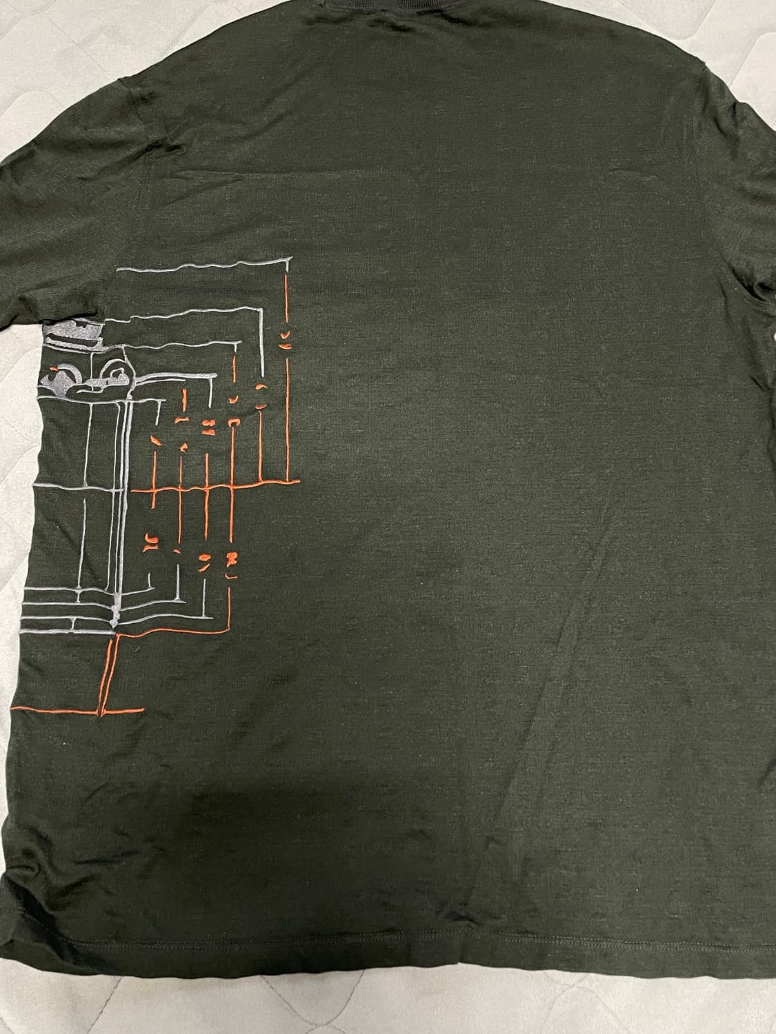 에르메네 질도 Ermenegildo Zegna 반팔 니트 L 상품이미지3