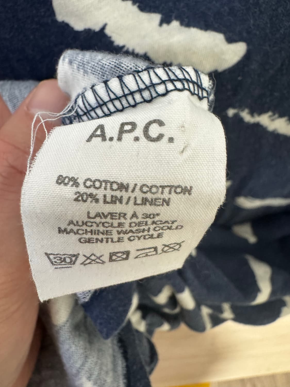 아페쎼 티셔츠 (APC) 상품이미지3