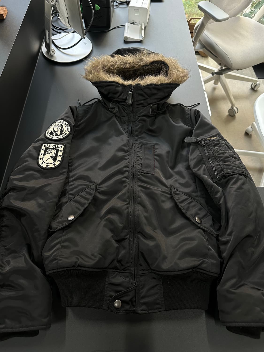 히스테릭글래머 히스걸 N2b 패딩 자켓 상품이미지5