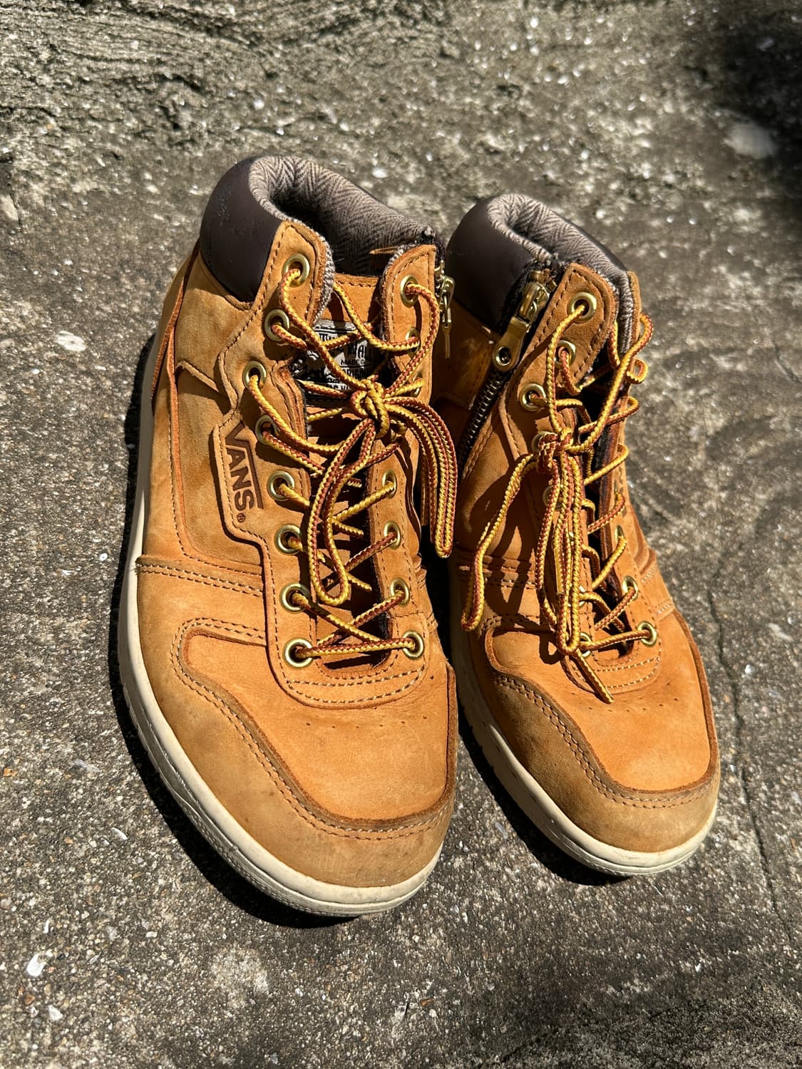 Vans 트레킹화 레더 브라운 부츠 상품이미지3