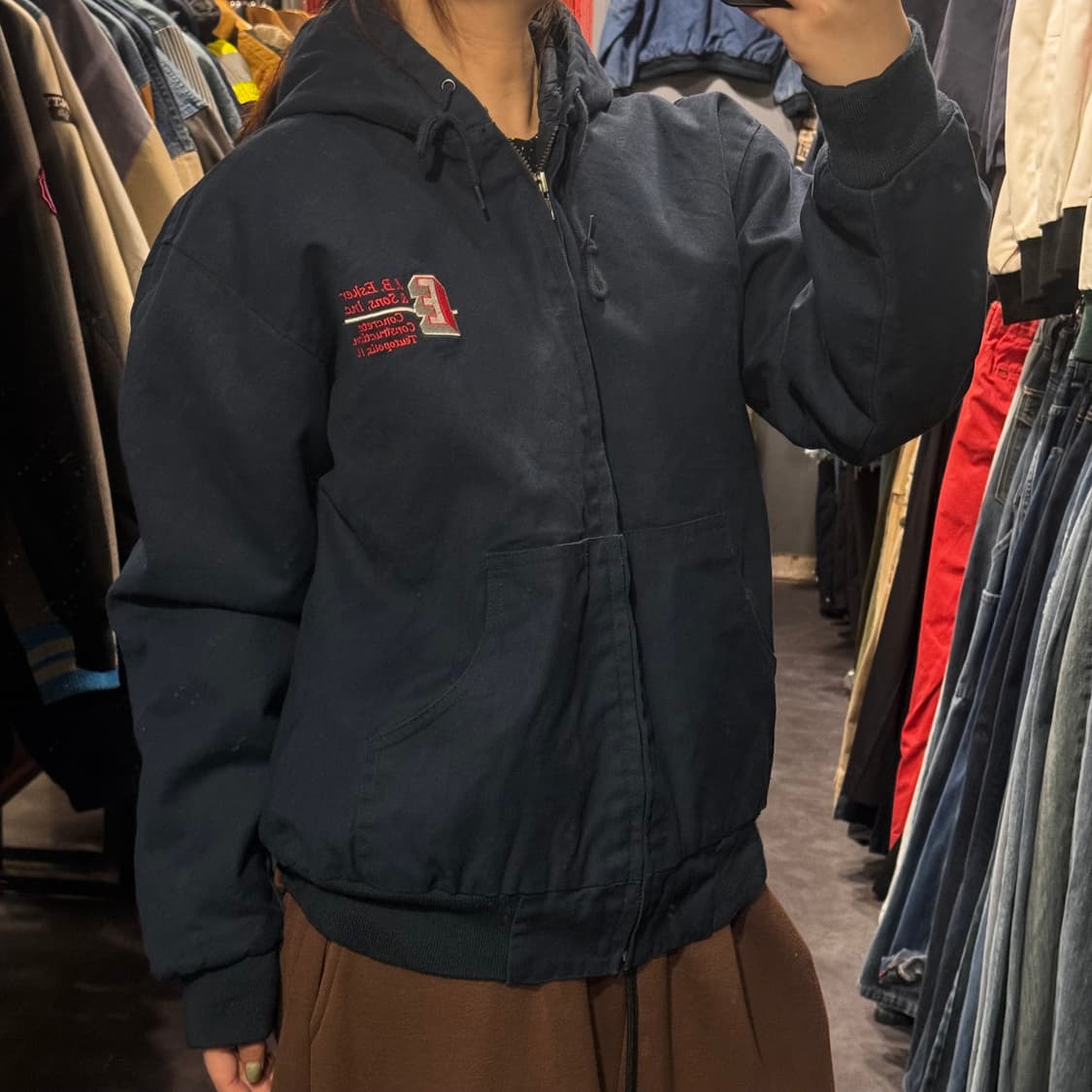 [IM] 빈티지 워크후드자켓 상품이미지4