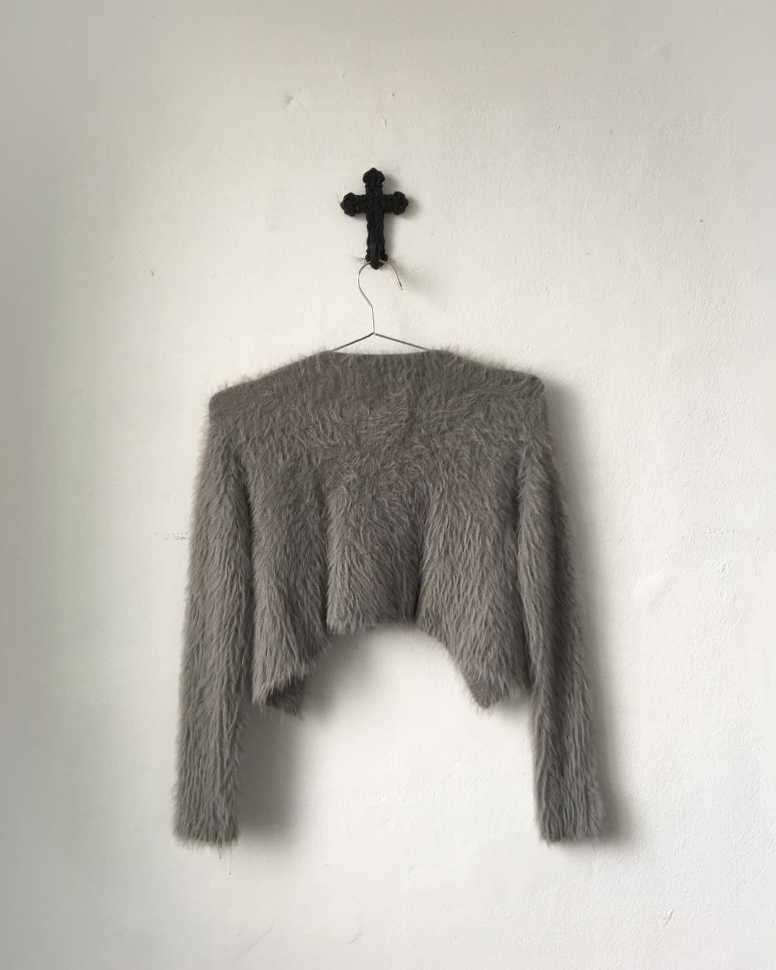 Fluffy knit cardigan 상품이미지3