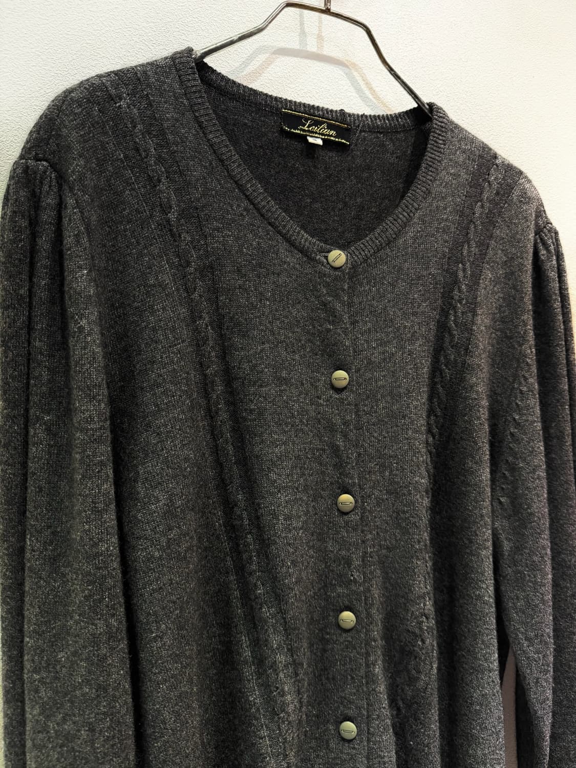 LEILIAN Cashmere100% 가디건 상품이미지4