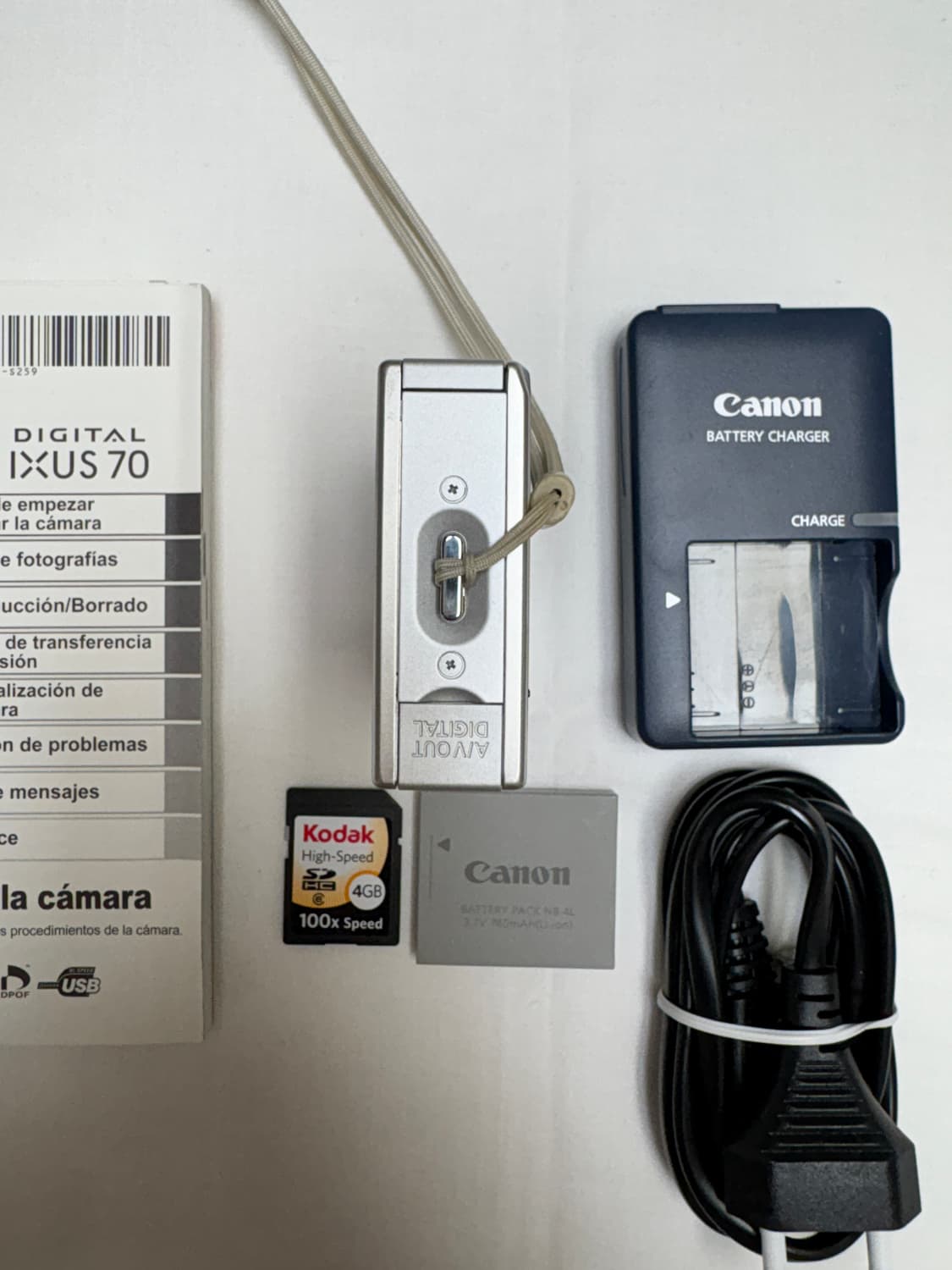 캐논 익서스70(ixus70) 빈티지 카메라 상품이미지6