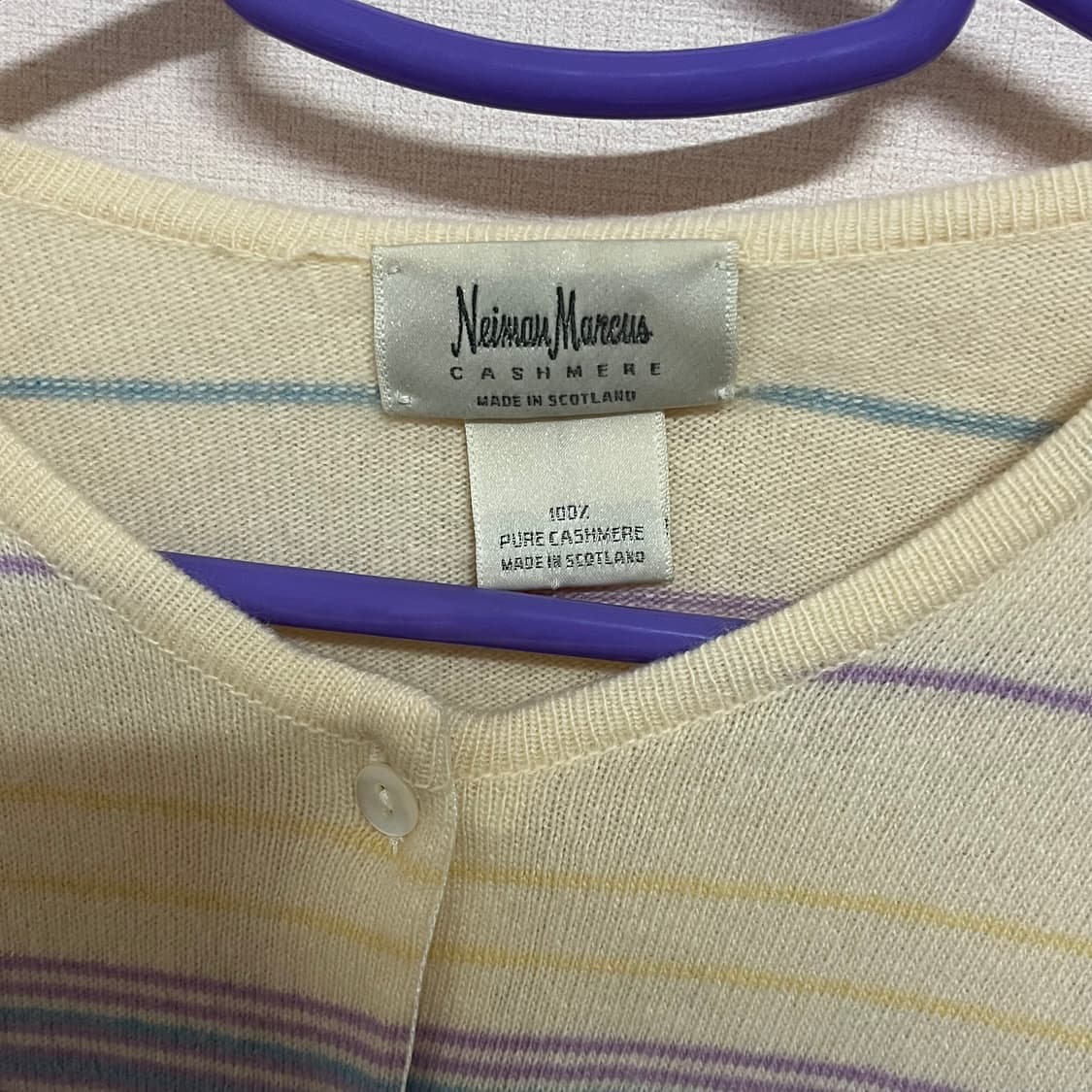 니만 마커스 캐시미어 가디건 상품이미지2