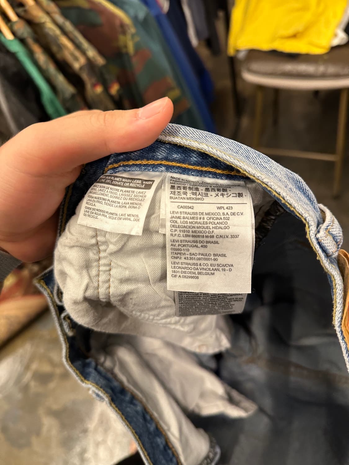 Levis 리바이스 501 W35 L32 상품이미지3