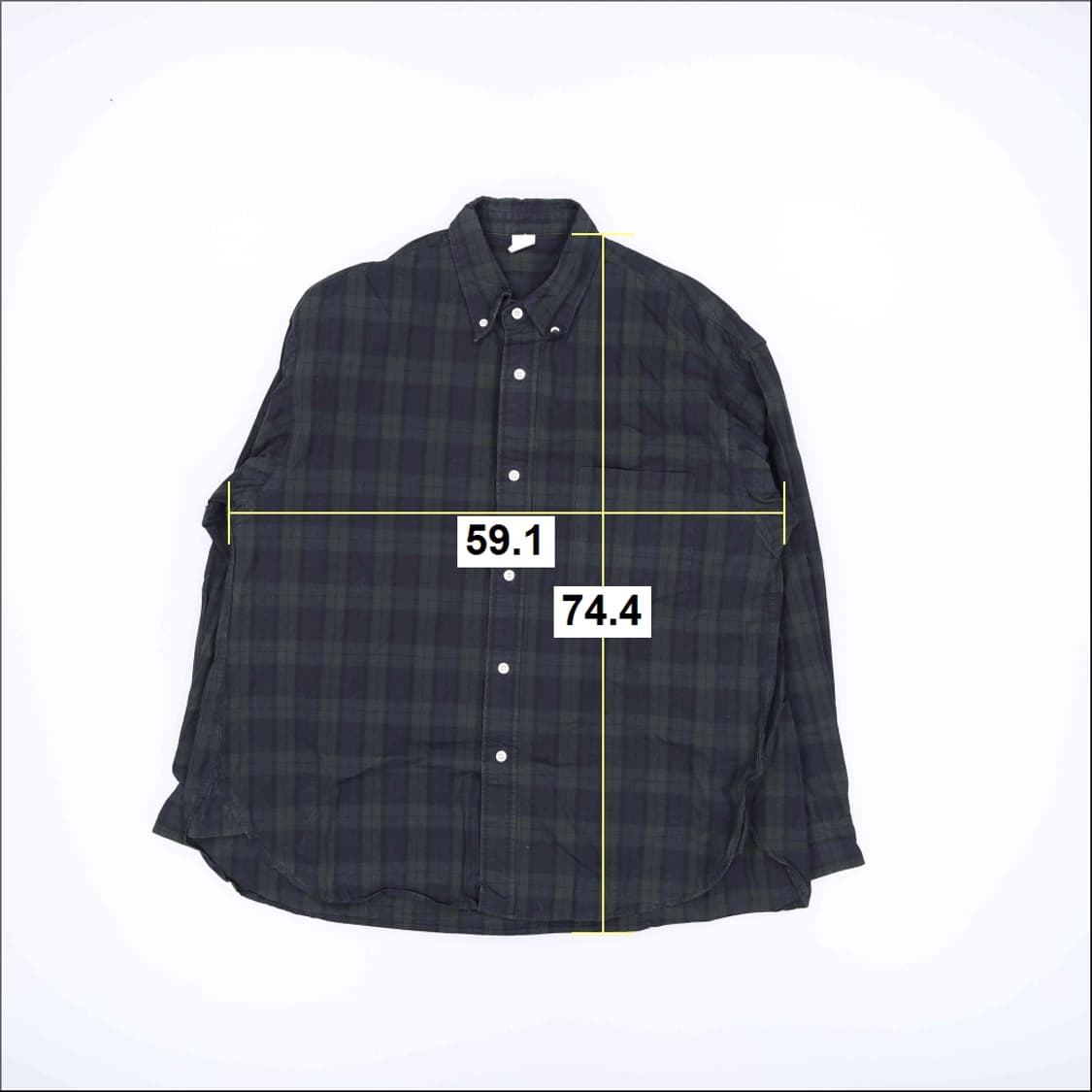 [L] 파르티멘토 오리지널 체크 셔츠 남방 0108J 상품이미지5