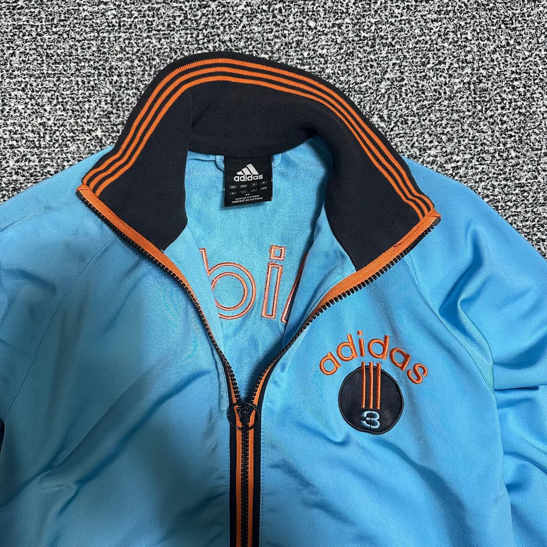 (95) 아디다스 하늘색 올드스쿨 트랙탑 져지 상품이미지2