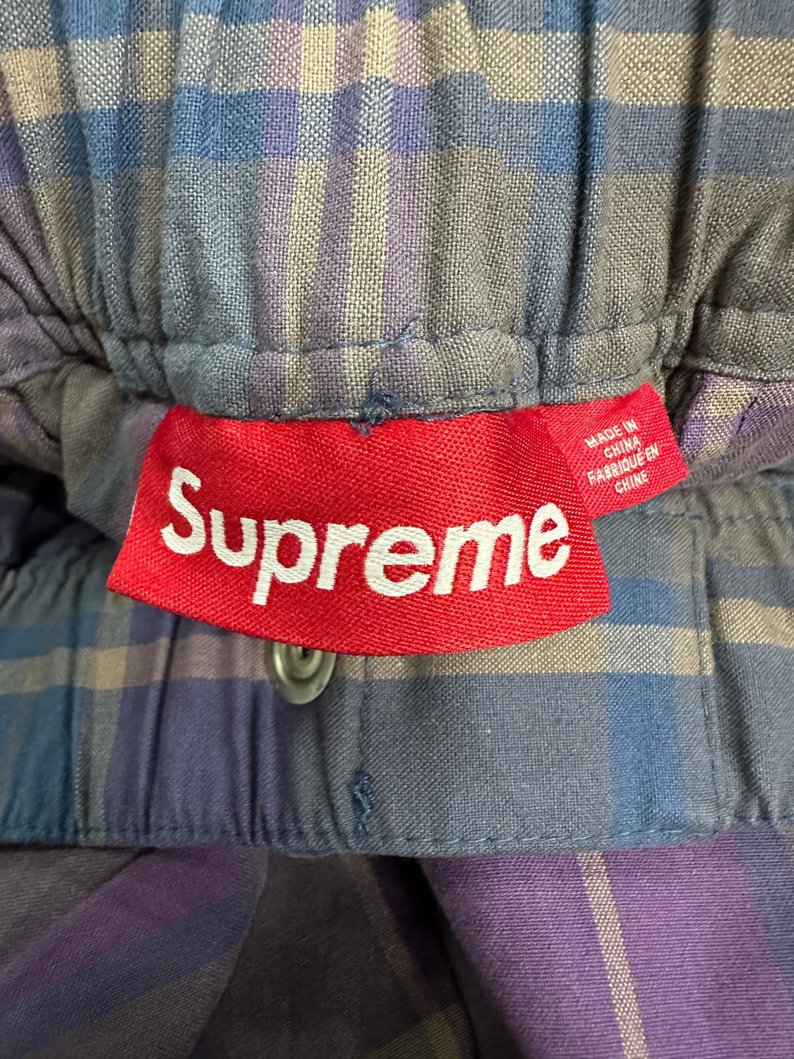 Supreme Plaid Cinch Pants XL 상품이미지8