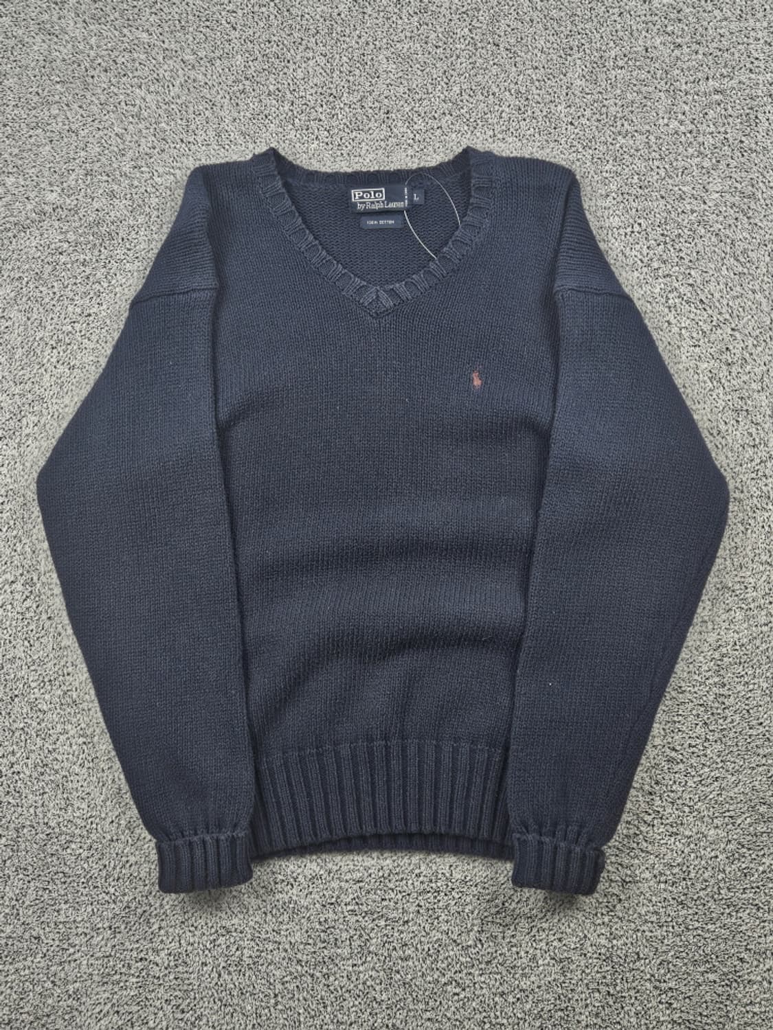 폴로랄프로렌 코튼 브이넥 스웨터 니트 ( L ) / 10264 상품이미지2