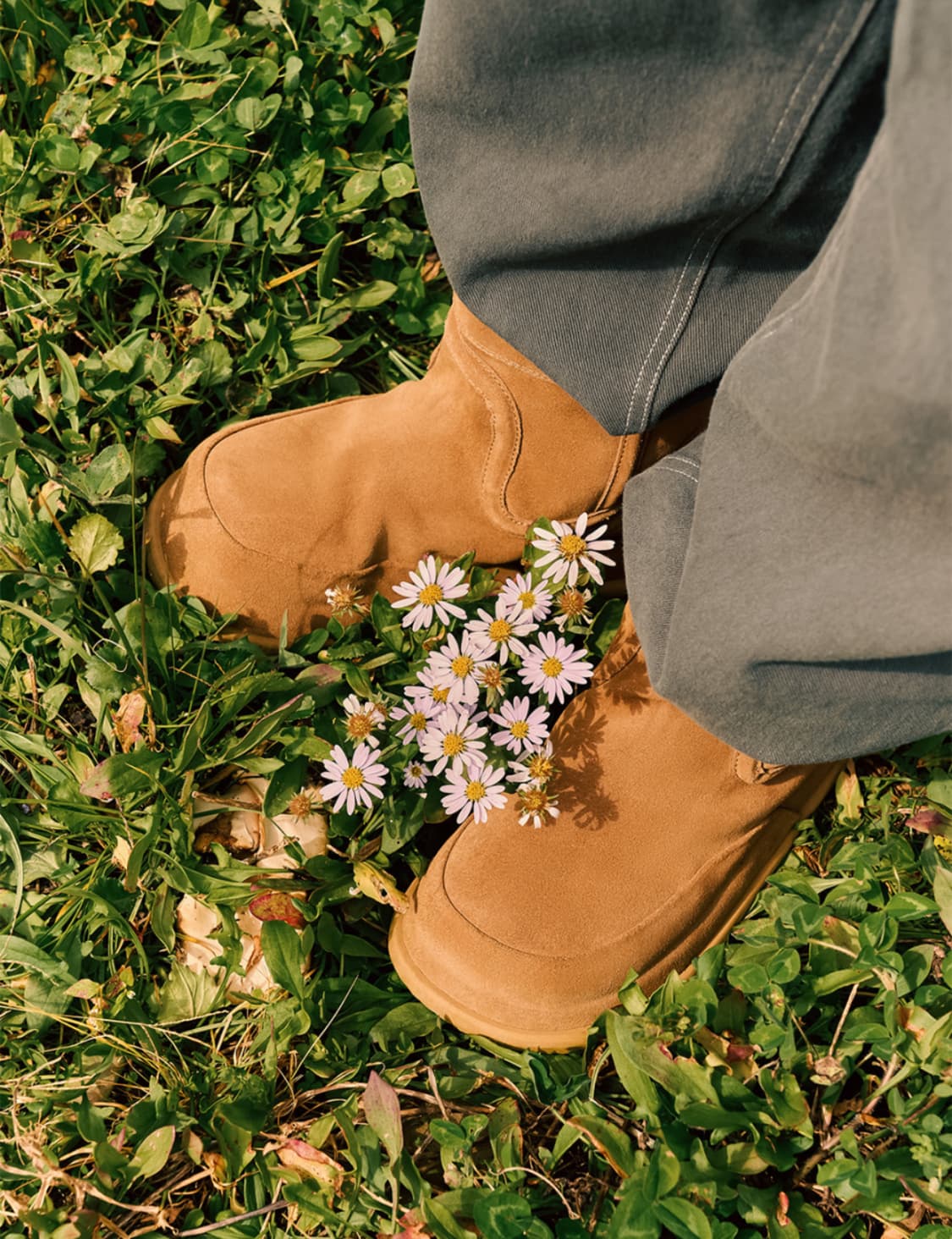 논파킹X킨치 N - ROAD BOOTS 브라운 상품이미지9