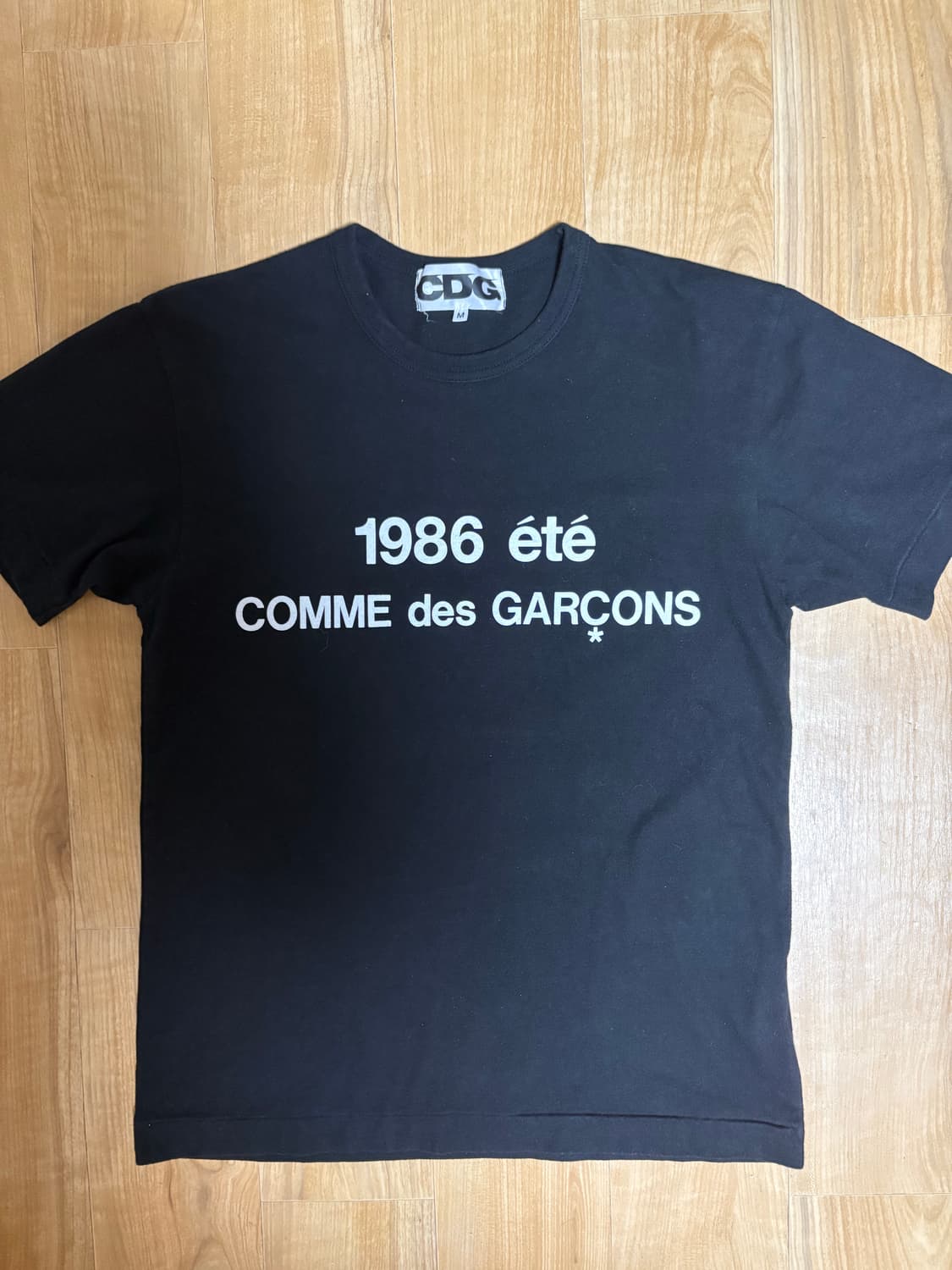 [M]꼼데가르송 CDG 1986 반팔 백화점판 상품이미지1
