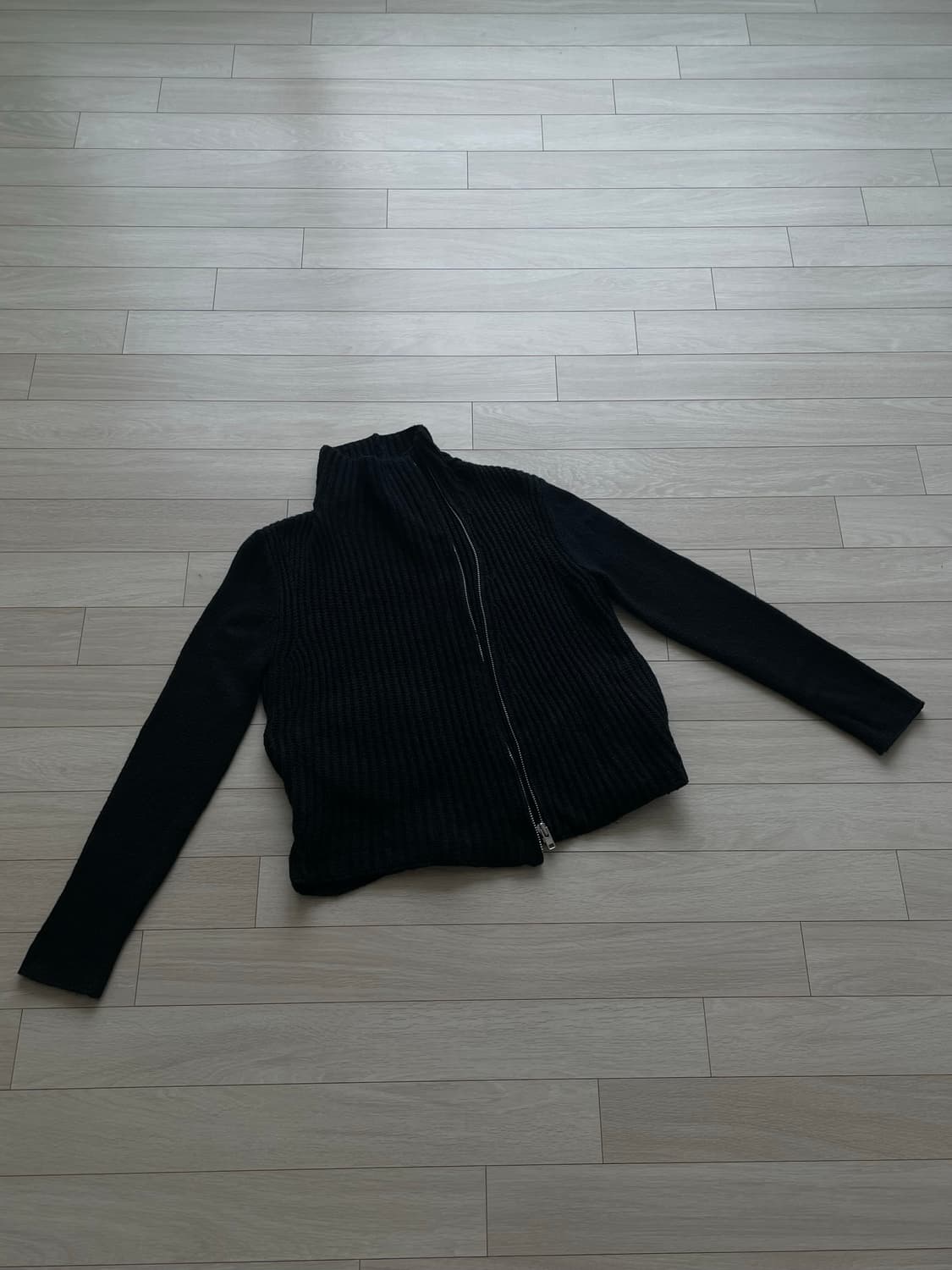 Helmut Lang Ribbed Kint Jacket 상품이미지1