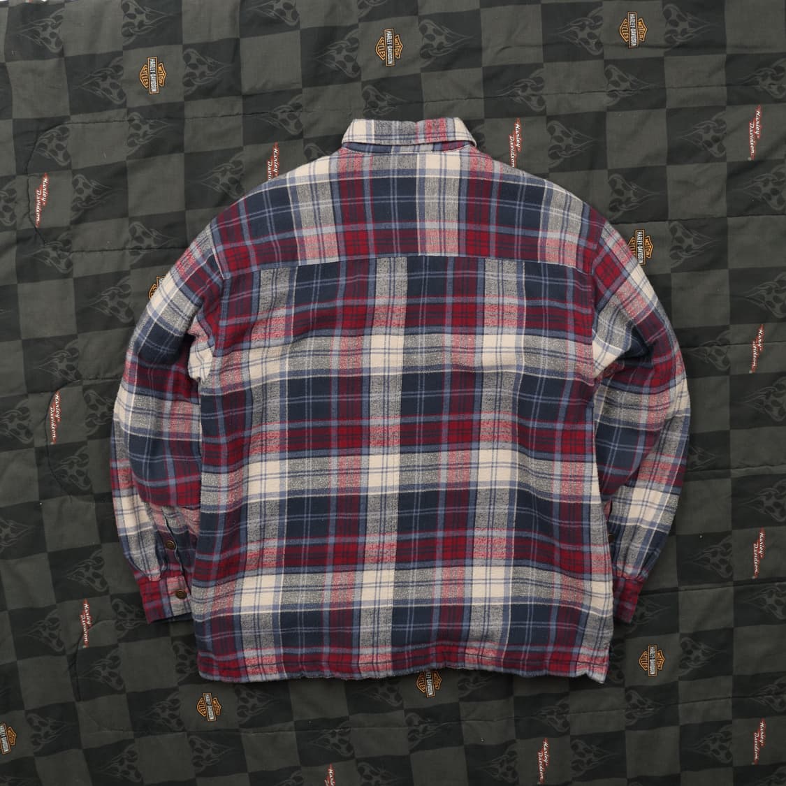 디키즈 플란넬 누빔 자켓 L B117 상품이미지4