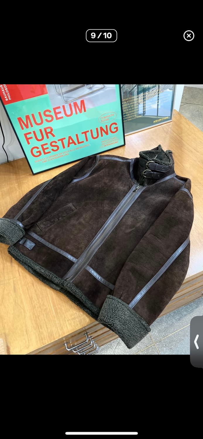 B3 무스탕 재킷 상품이미지1