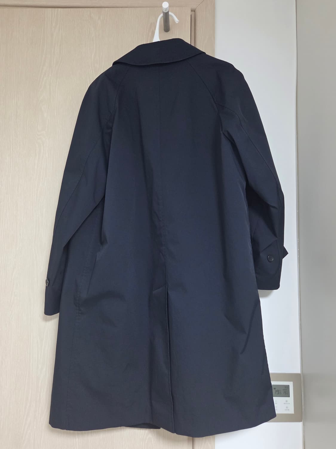 유니클로 트렌치코트 네이비 S 상품이미지2
