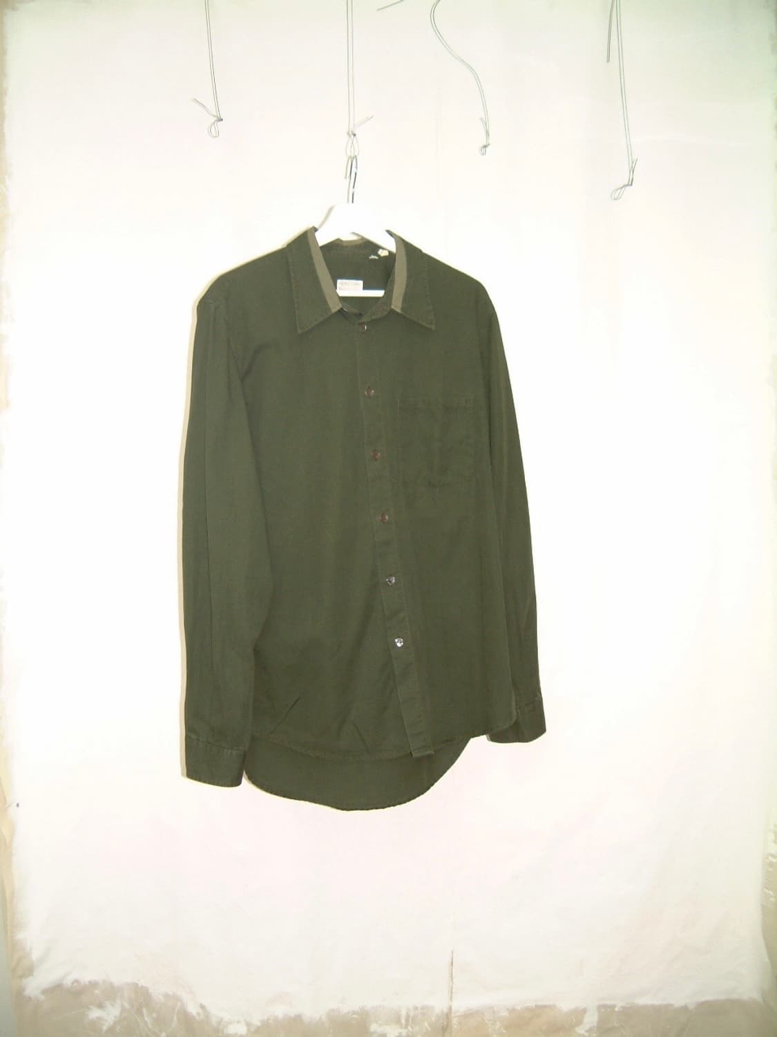 Helmut lang 1998 contrast collar shirt 상품이미지1