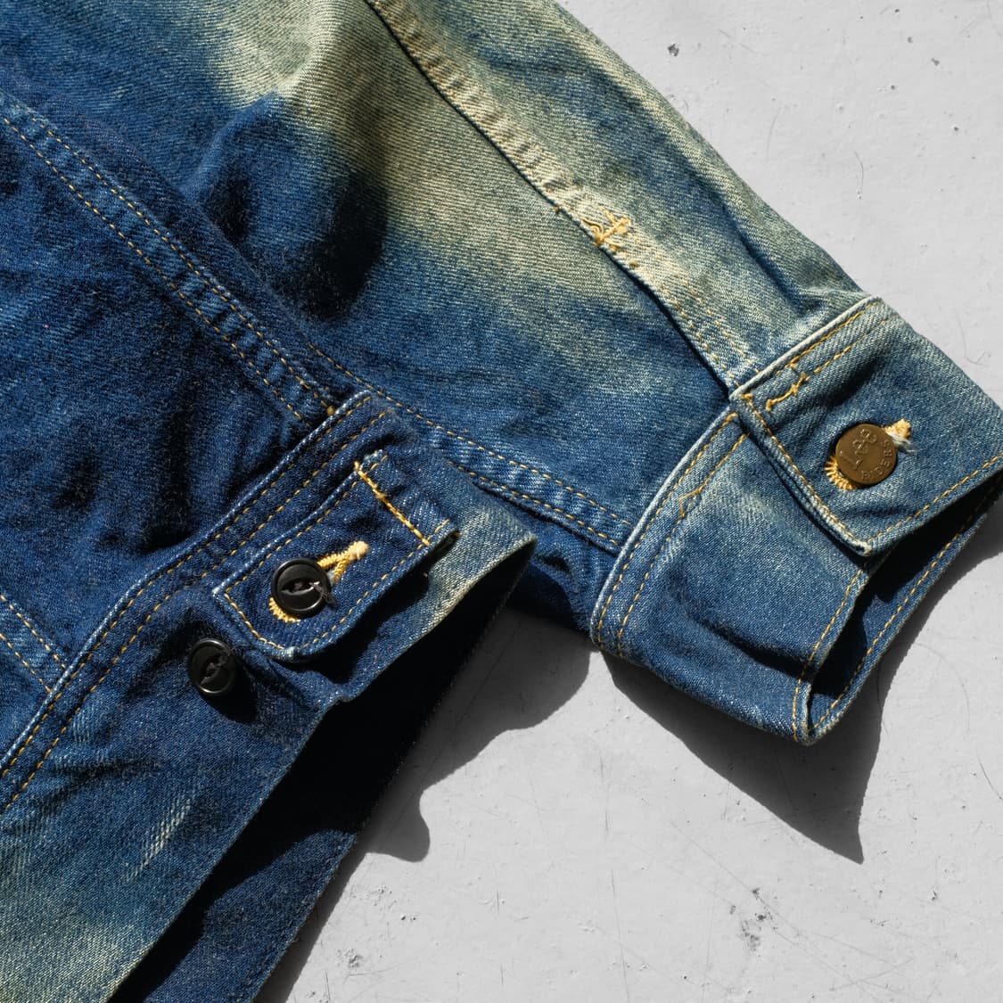 1990’s Lee Fade Denim Trucker Jacket 상품이미지7