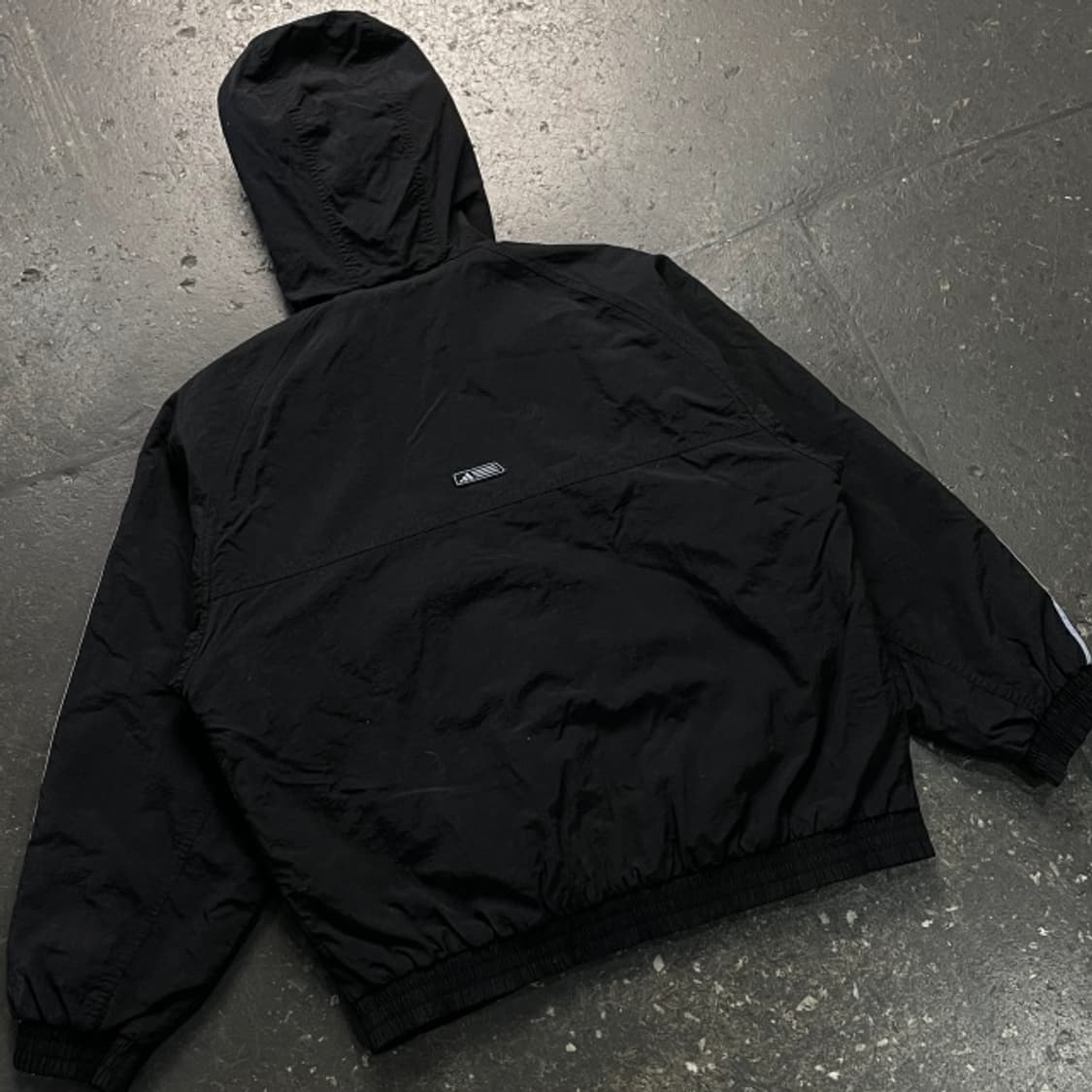 100 아디다스 올드스쿨 누빔 후드점퍼 상품이미지5