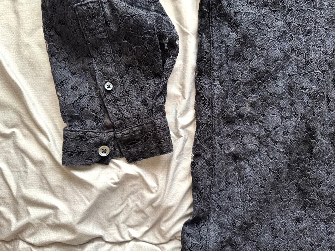 유스 시스루 셔츠 상품이미지5