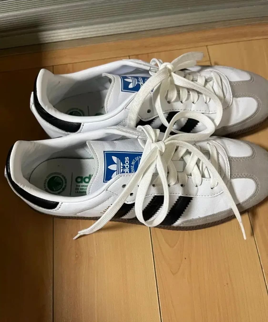 아디다스 삼바 비건화이트 블랙 상품이미지4