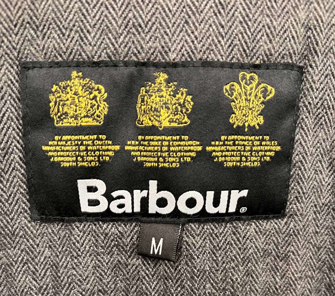 바버 왁스 자켓 네이비 M 상품이미지4