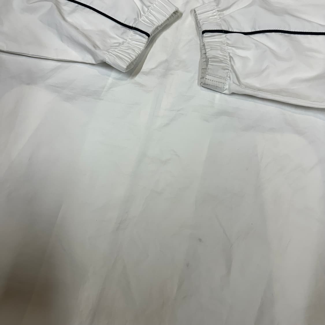 ✨ (바배) 아디다스 90s 올드스쿨 화이트 바람막이 상품이미지5
