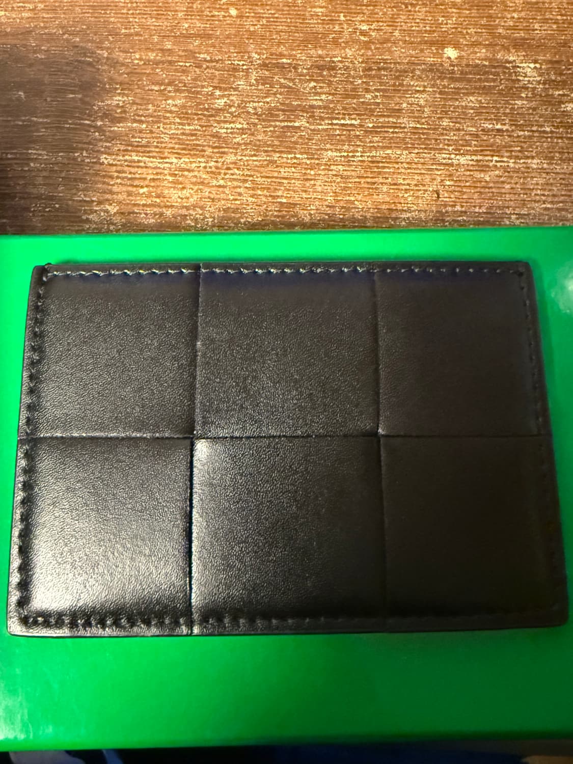 보테가 베네타 카드 케이스 카프스킨 블랙 상품이미지2