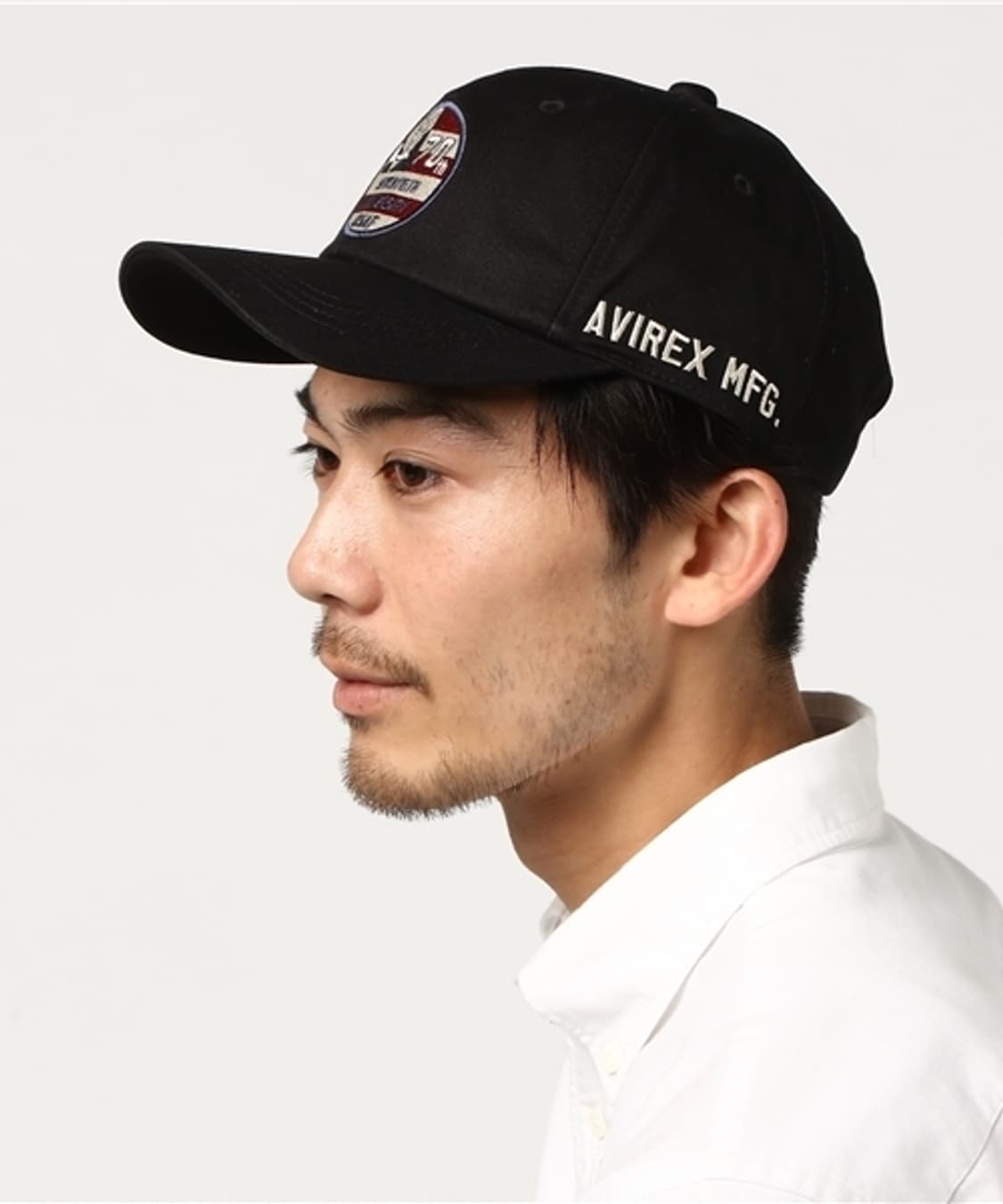 아비렉스/ usn 70주년 볼캡 블랙/ 프리 상품이미지3