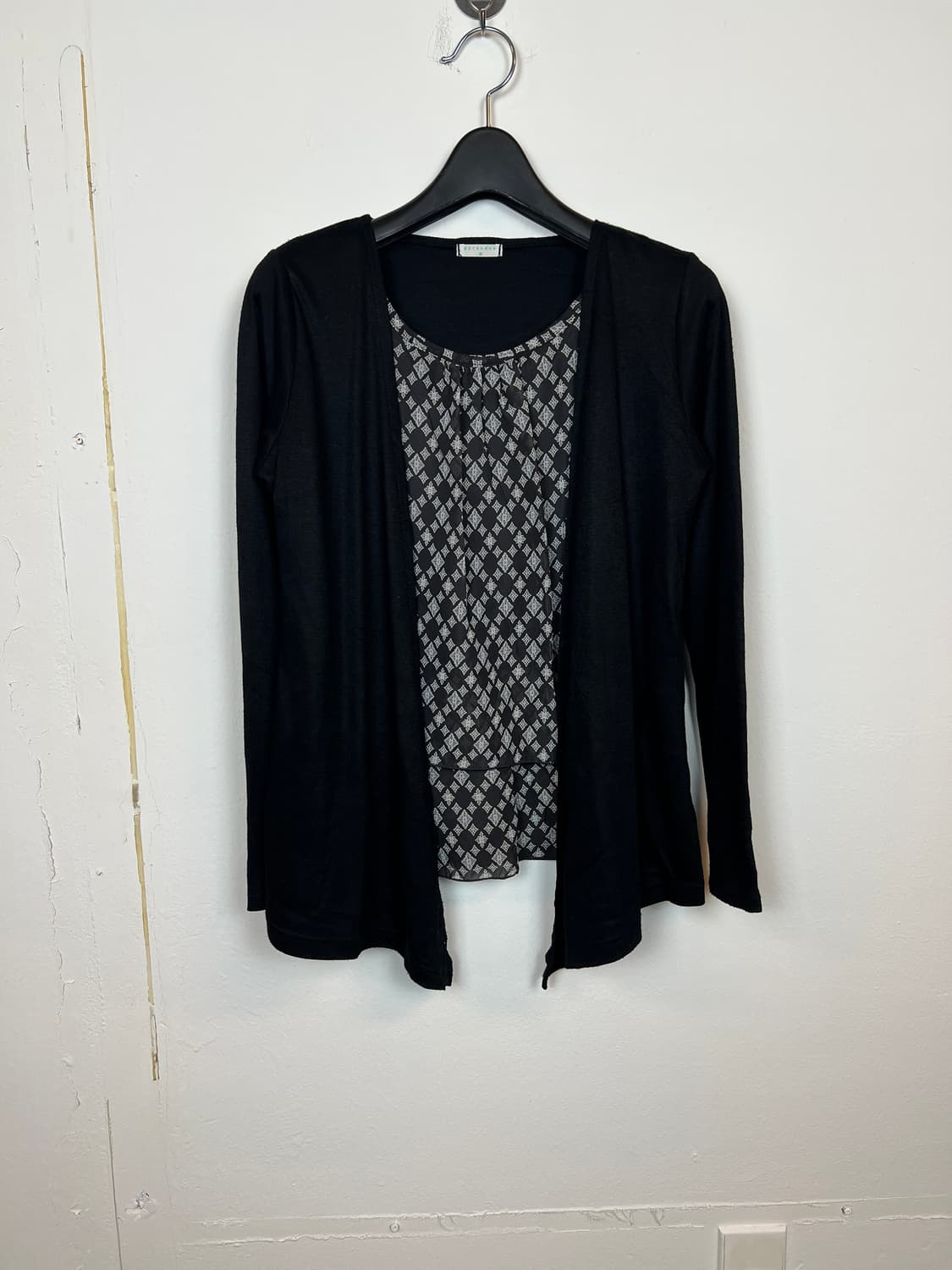 T094 JPN 모리/러블리/펑크/Y2K 블라우스 가디건 M 상품이미지1