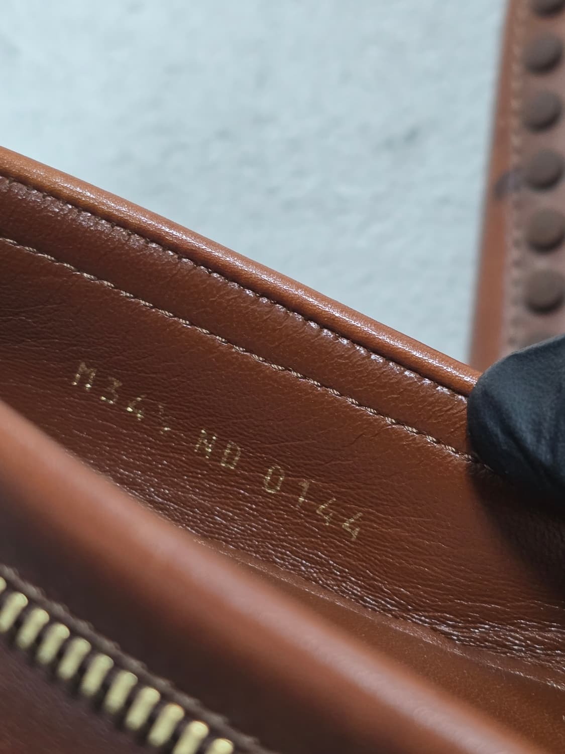 루이비통 브라운 레더 집 테일 옥스포드 로퍼 37사이즈  상품이미지10