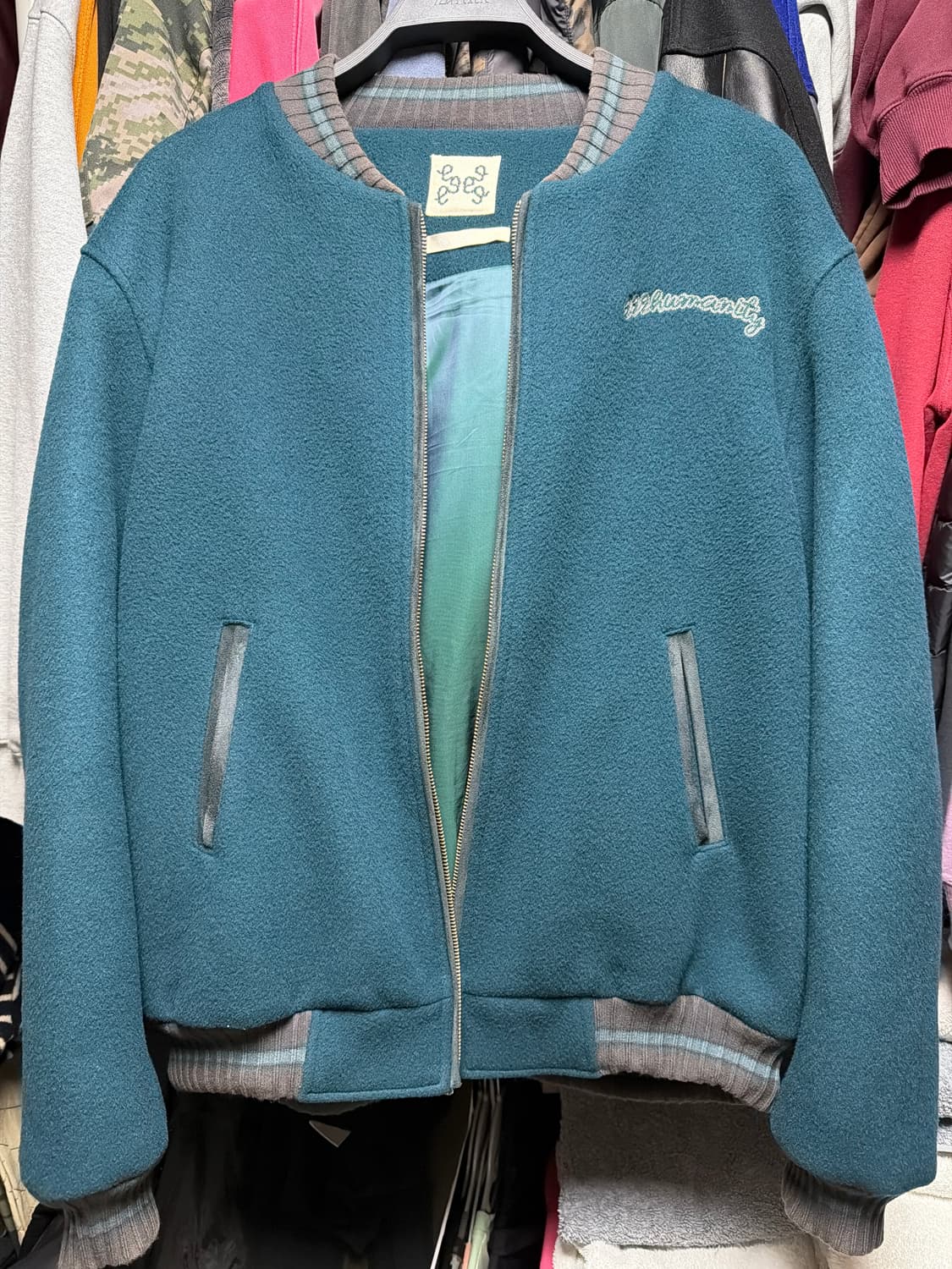 999휴머니티 울 블루종 자켓 3사이즈 상품이미지1