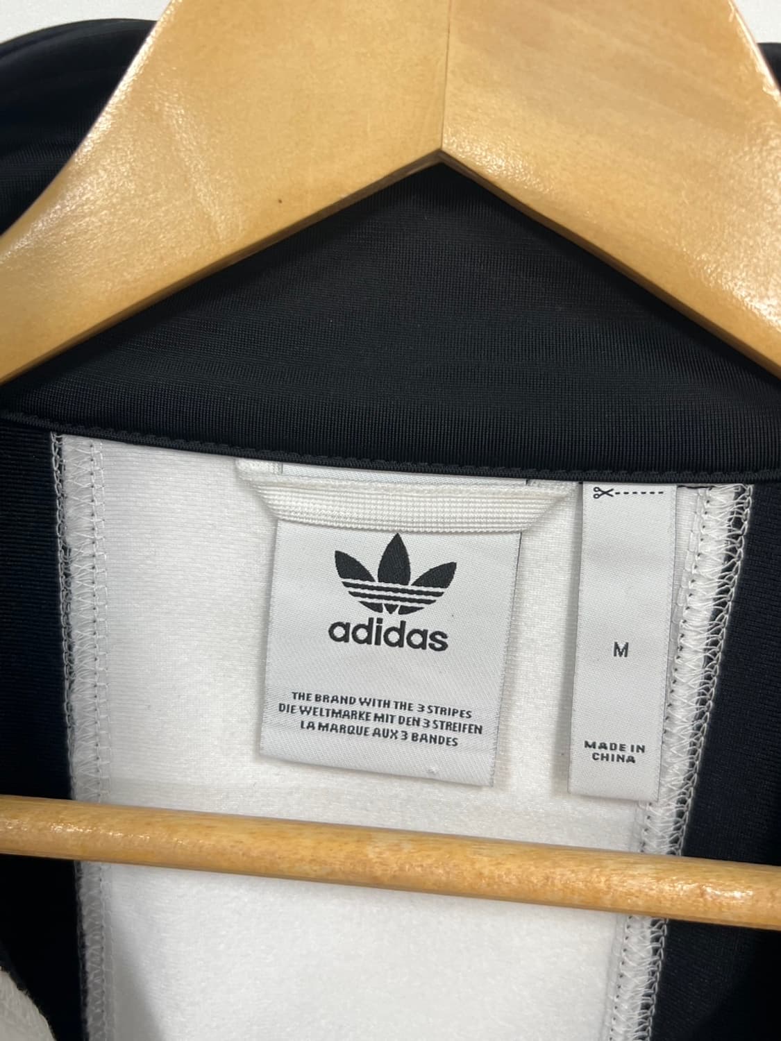 아디다스 베일러 스트라이프 검흰 트랙탑 져지 사이즈  상품이미지4