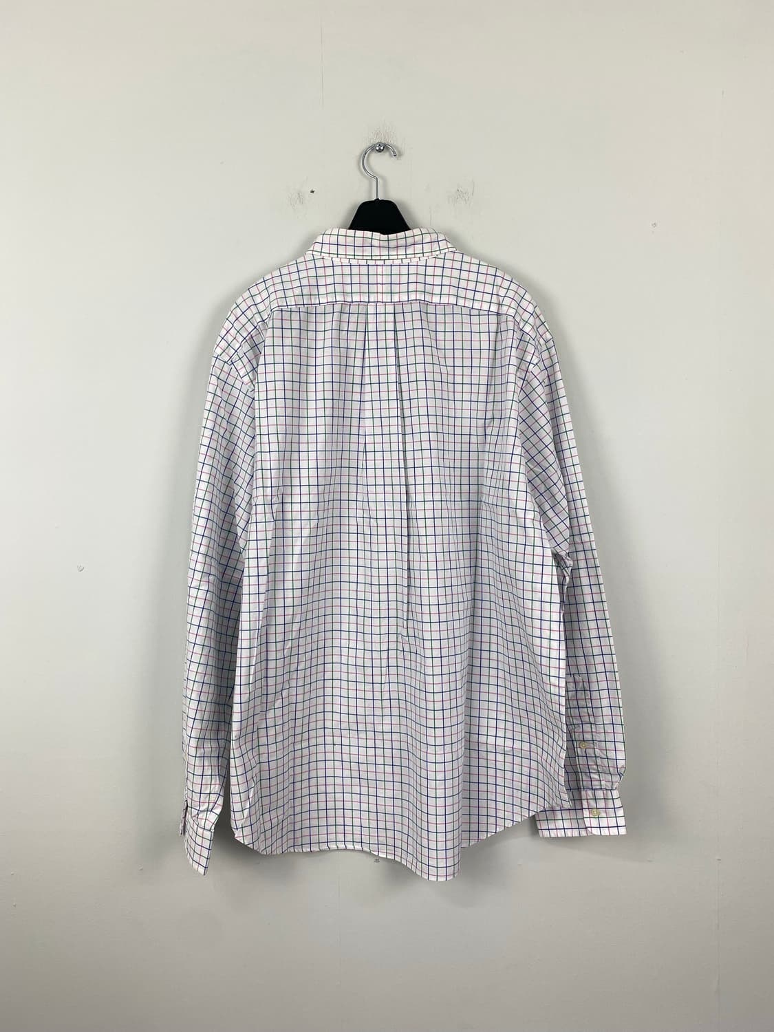 폴로 랄프로렌 화이트 체크 셔츠 XXL 상품이미지2