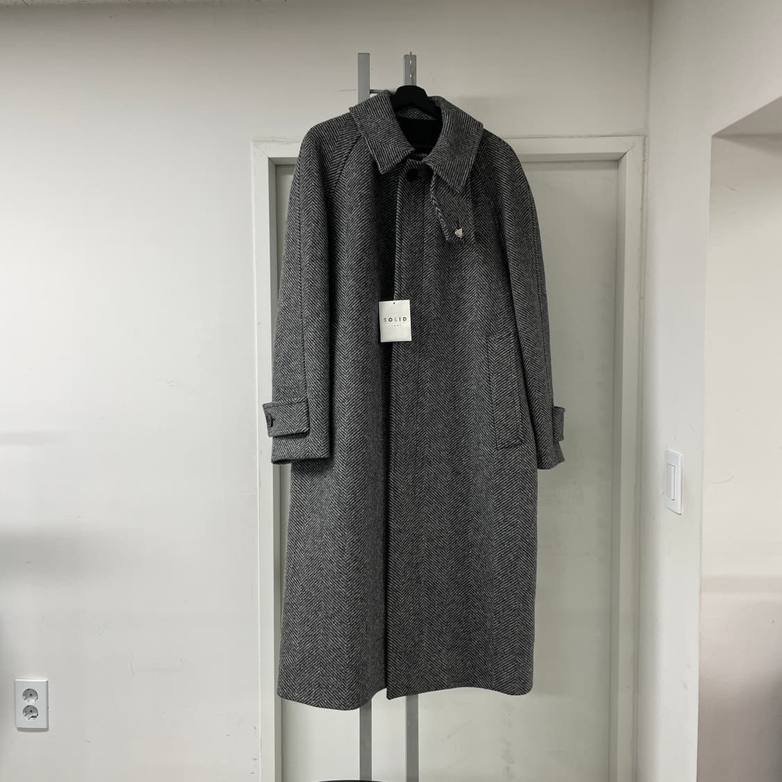 23F/W 솔리드옴므 헤링본 코트 46 상품이미지1