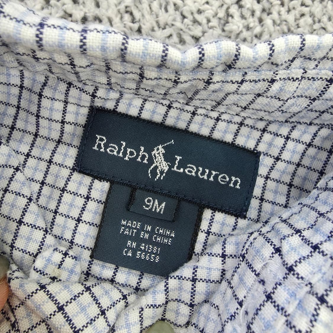 [9M] 폴로 랄프로렌 키즈 랄프로렌 체크셔츠 남방 0119J 상품이미지4