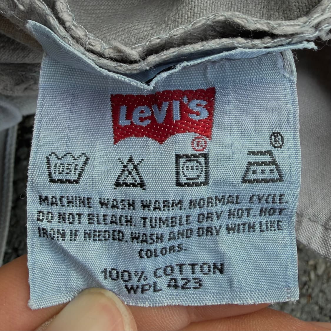 00s 리바이스 501 라이트 그레이 워싱 데님 (32)   상품이미지9